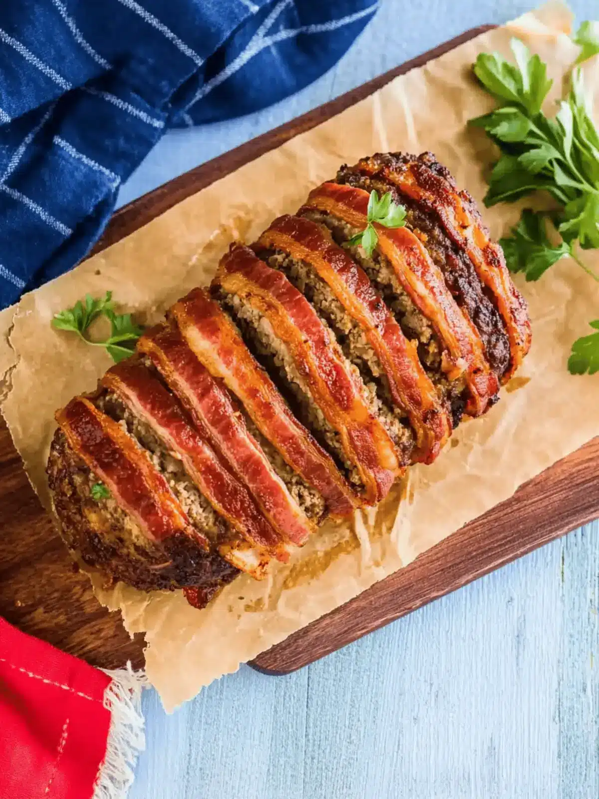 Bacon Wrapped Meatloaf: The Ultimate Comfort Food Delight 4 Bacon Wrapped Meatloaf