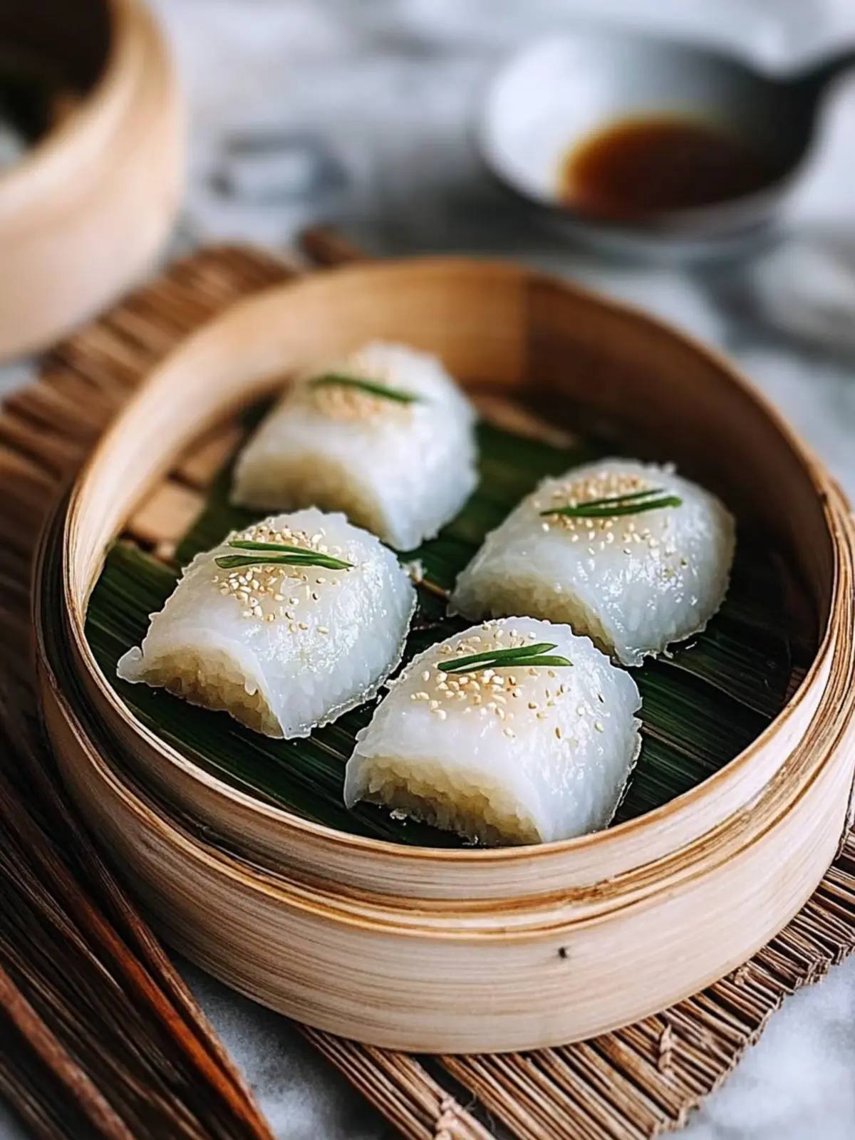 Cantonese Cha Guo Savory Rice Cakes