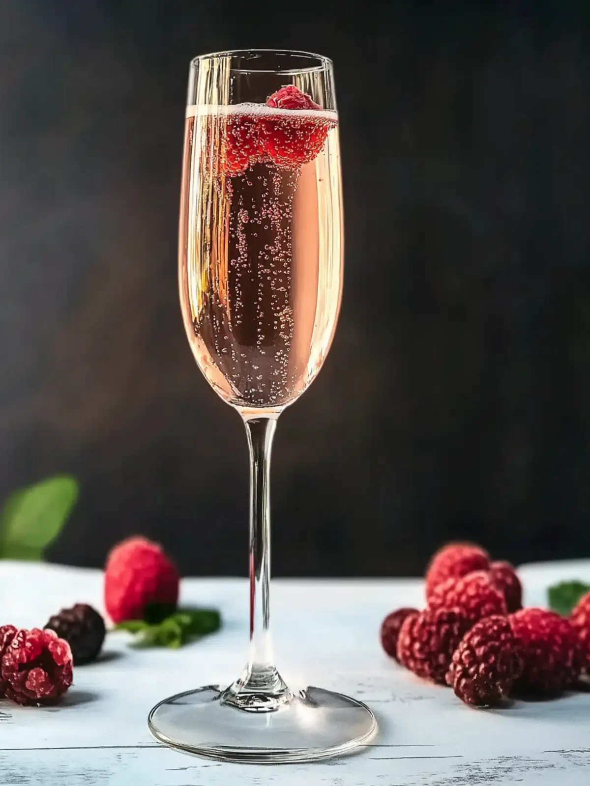 Kir Imperial (Champagne & Chambord)