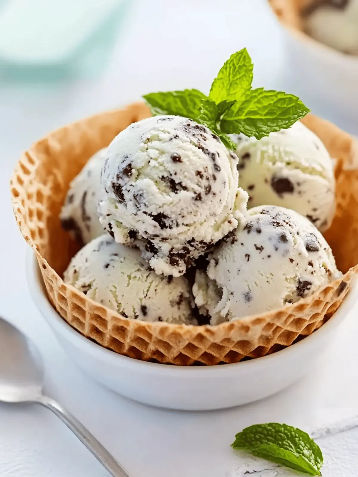Homemade Mint Chocolate Chip Ice Cream to Savor This Summer 2 Mint Chocolate Chip Ice Cream