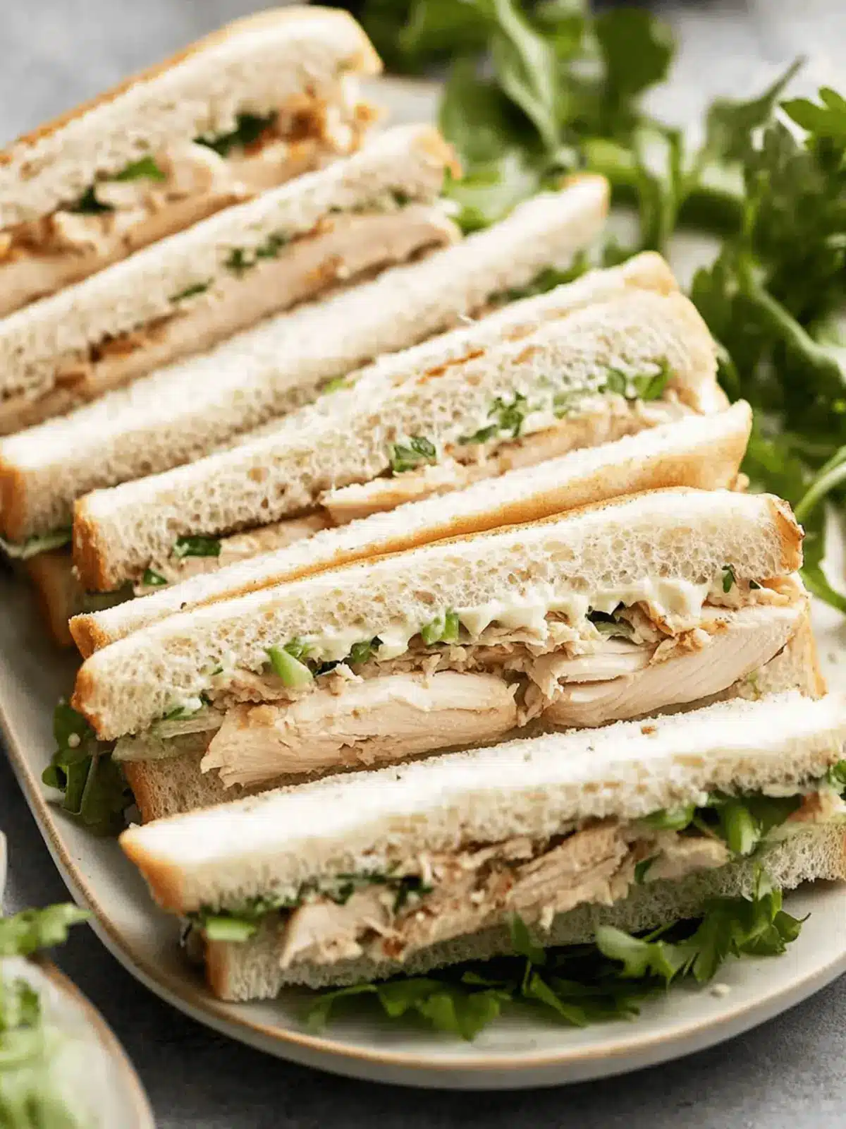 Chicken sandwiches   gatherings, picnics, lunches!