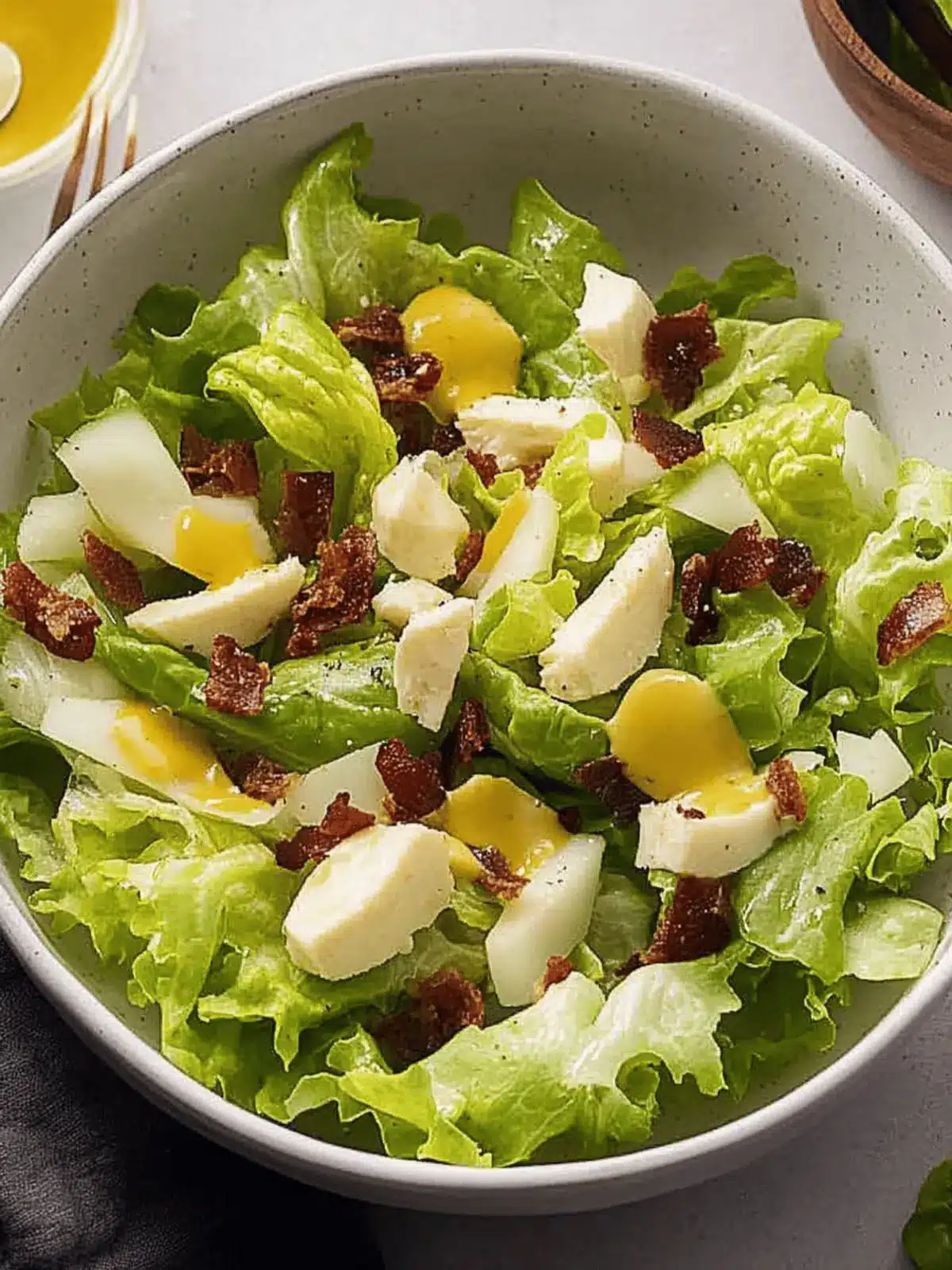 Wilted Lettuce Salad