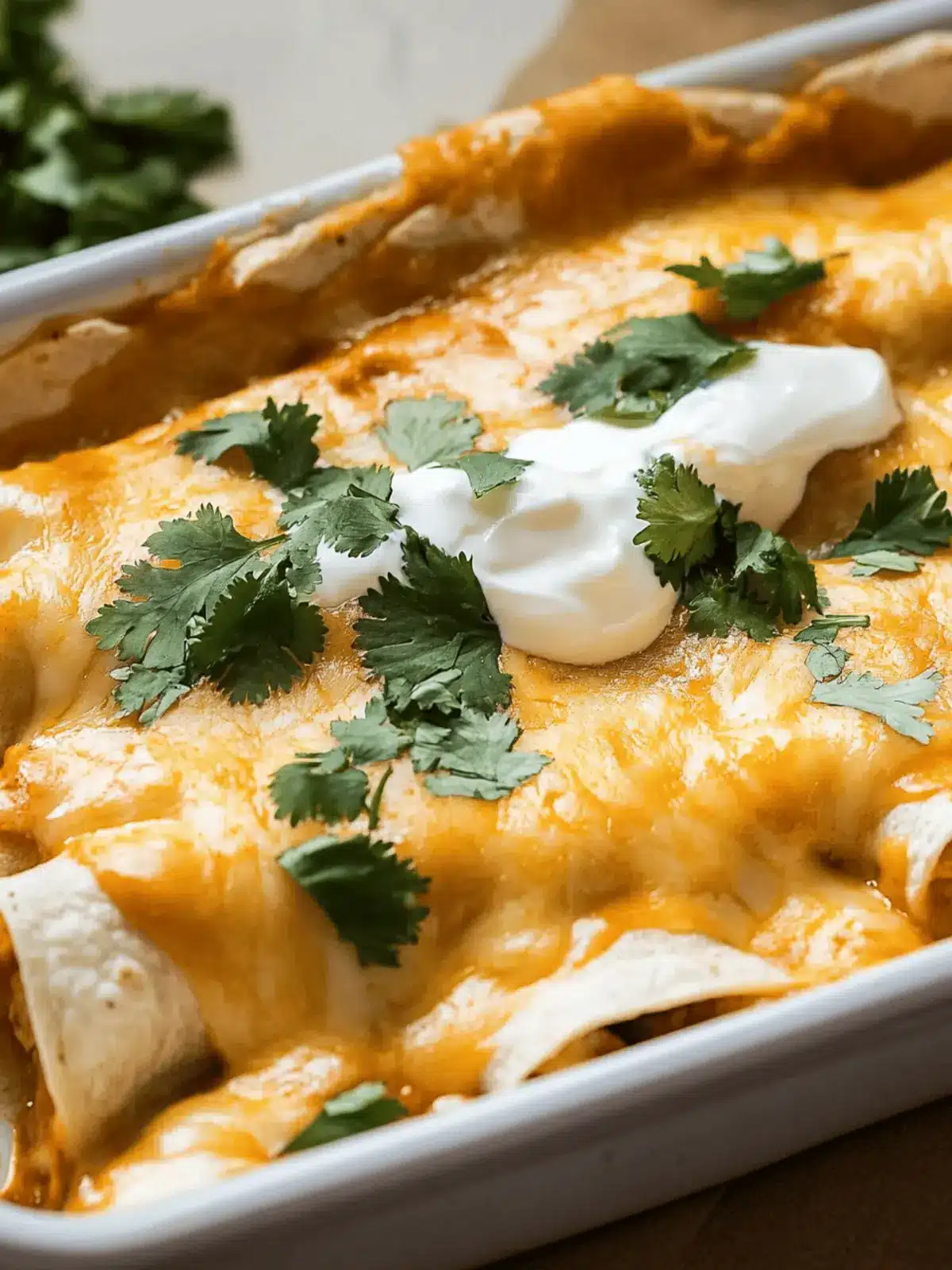 Creamy Sour Cream Chicken Enchiladas with a Tex-Mex Twist 4 Creamy Sour Cream Chicken Enchiladas with a Tex-Mex Twist