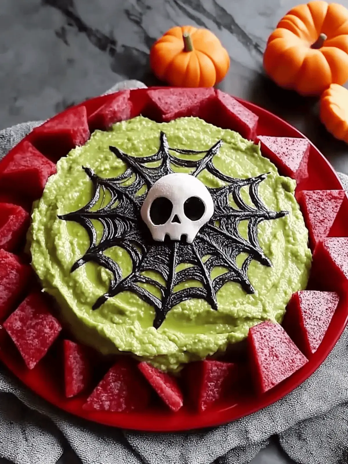 Spooky Spider Web Guacamole Dip Perfect for Halloween Fun 4 Spooky Spider Web Guacamole Dip