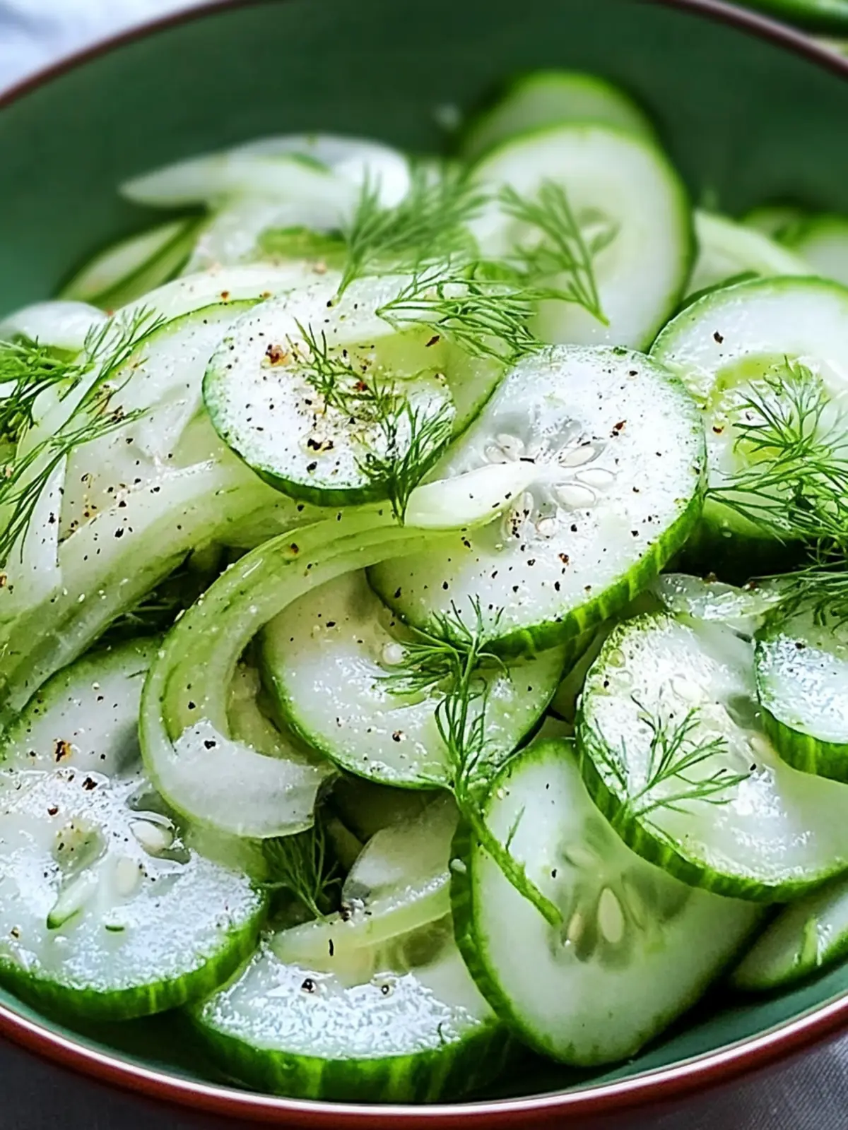 Hungarian Cucumber Salad