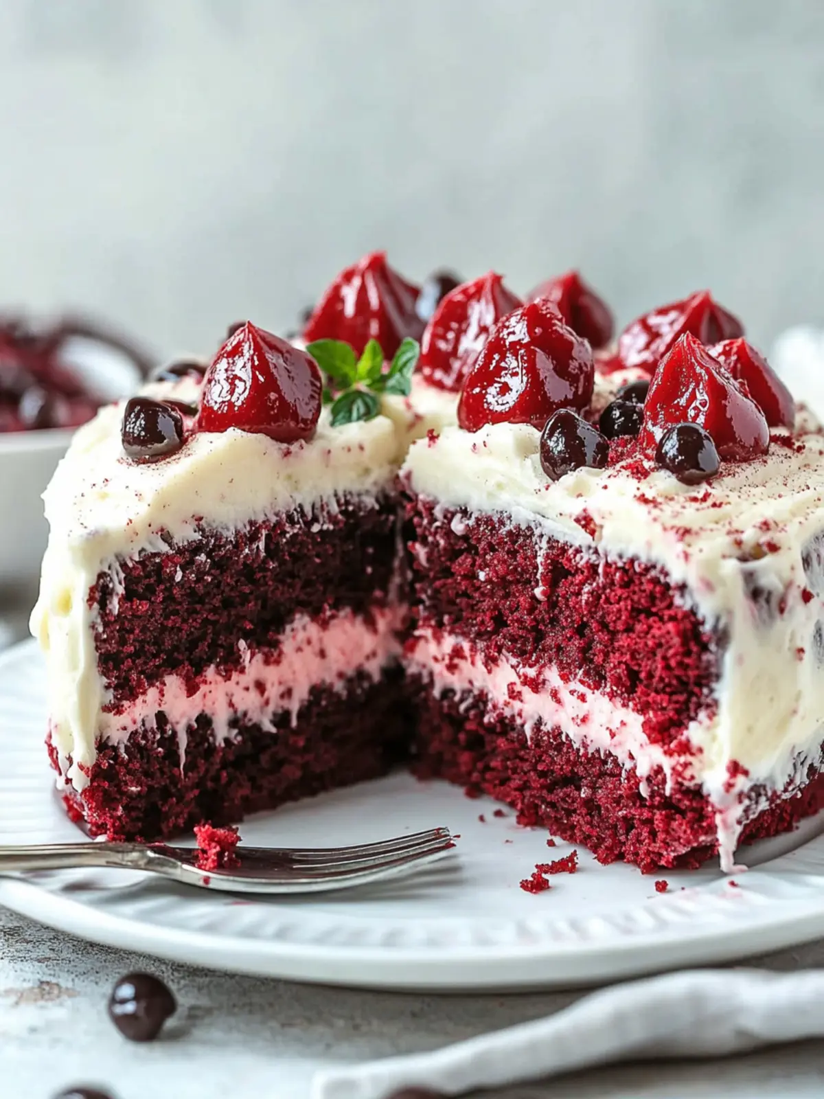 Decadent Red Velvet Poke Cake for Ultimate Indulgence 2 Red Velvet Poke Cake