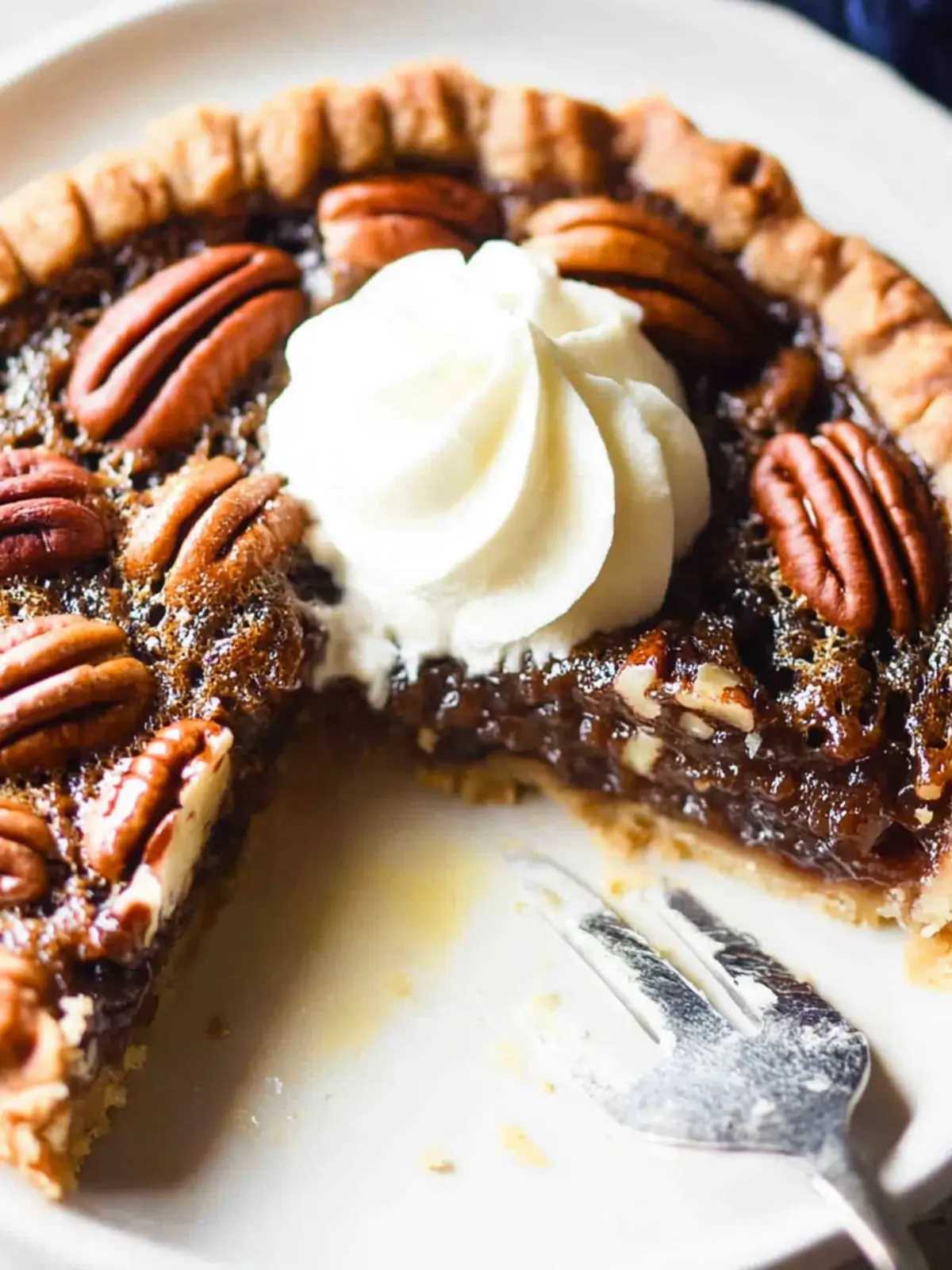 Maple Frangipane Pecan Pie