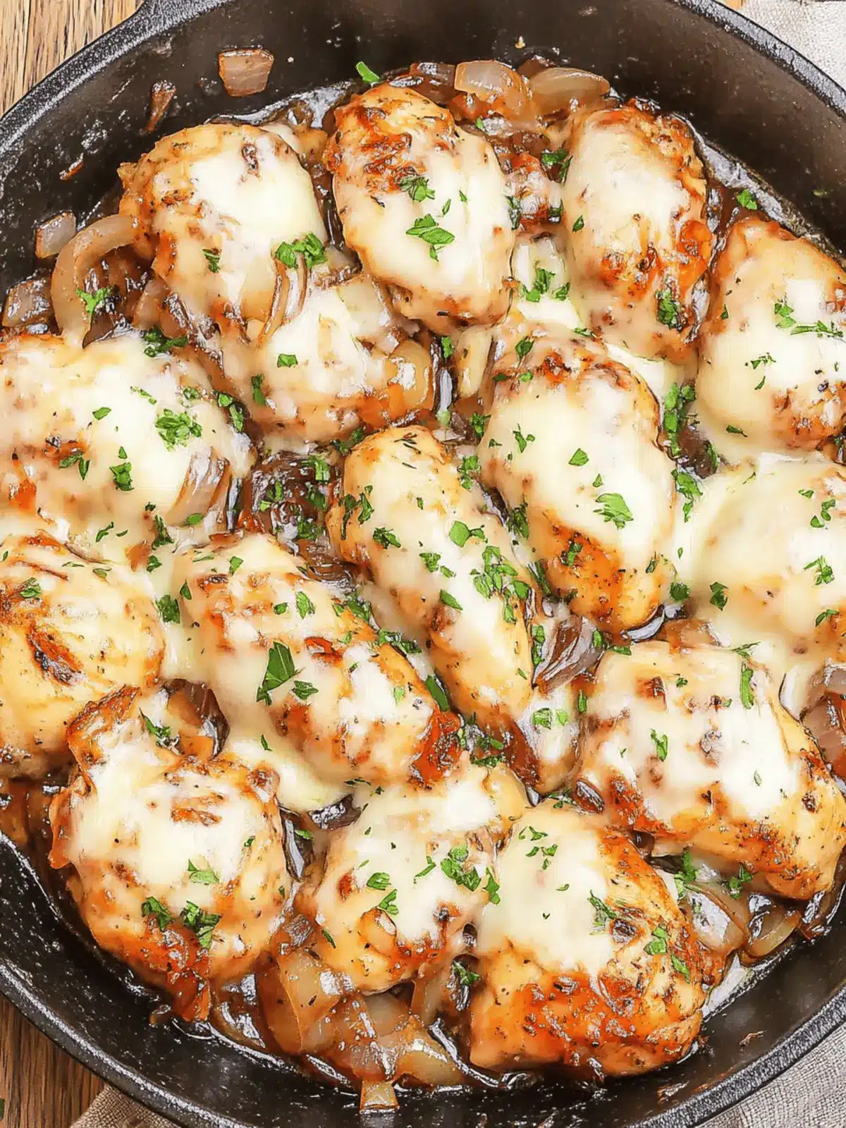 Savory French Onion Chicken in One Pan for Cozy Nights 3 French Onion Chicken