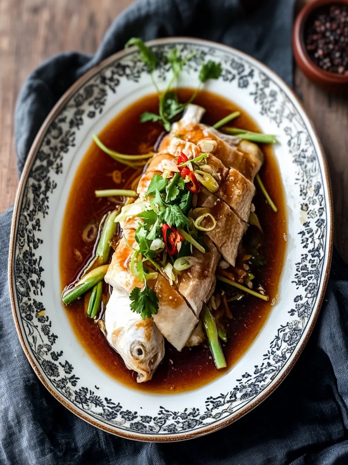 Easy Chinese Steamed Fish
