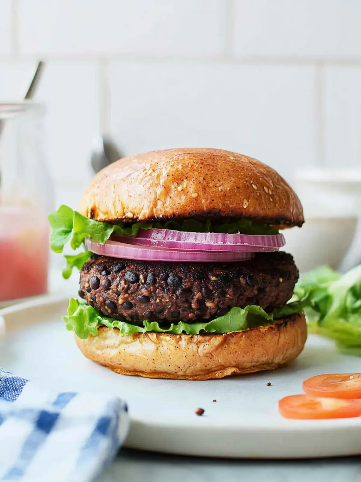 Easy Black Bean Burger