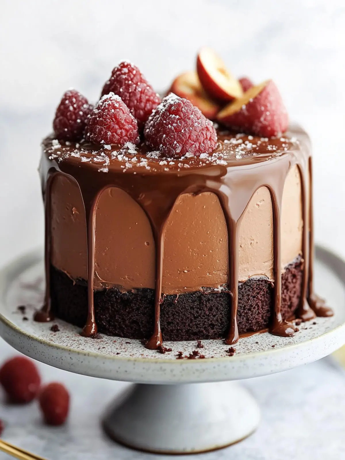 Heavenly Fudgy Chocolate Nutella Cake That's Pure Indulgence 3 Fudgy Chocolate Nutella Cake