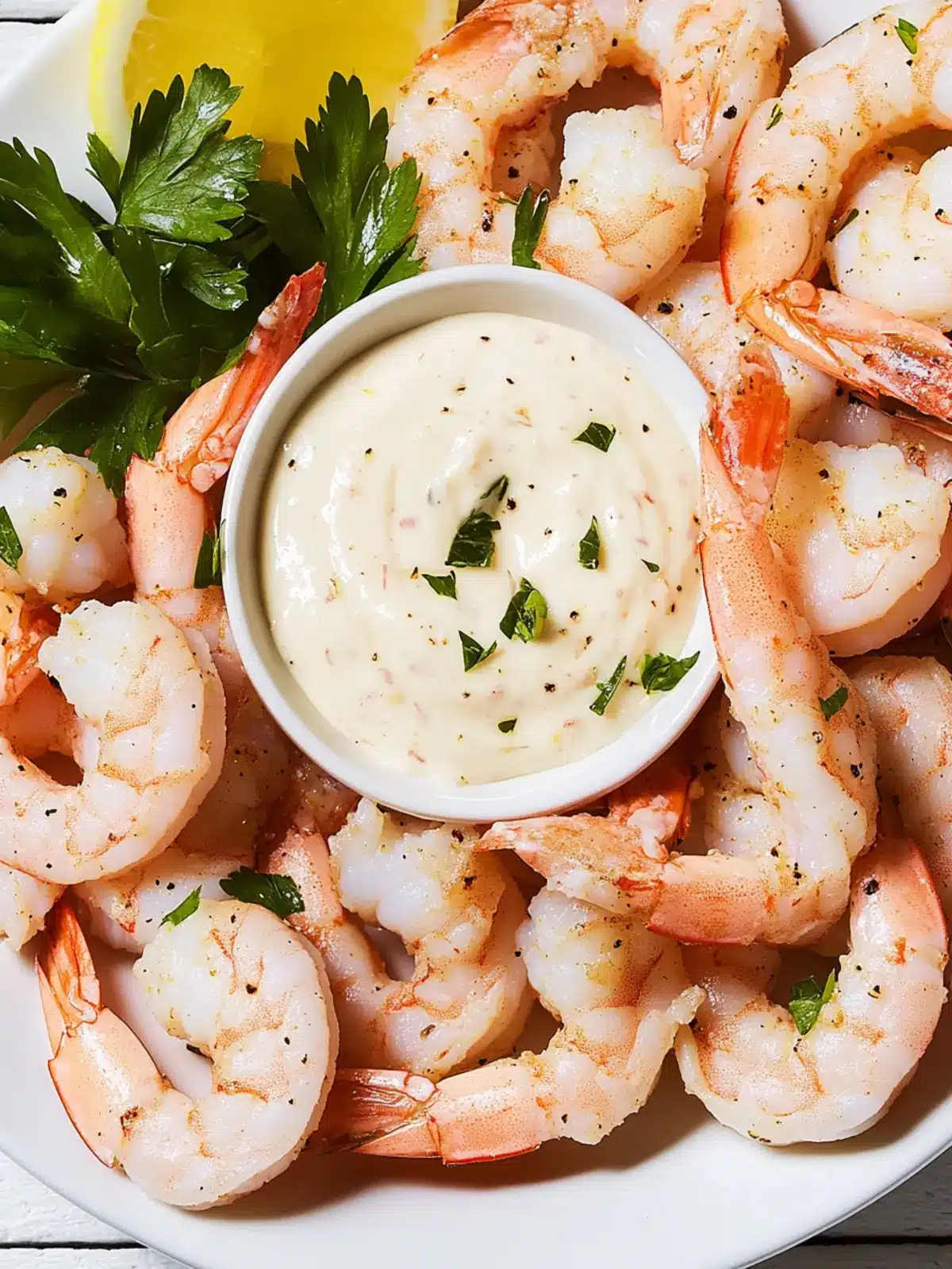 Roasted Shrimp Cocktail With Lemon-Horseradish Aioli