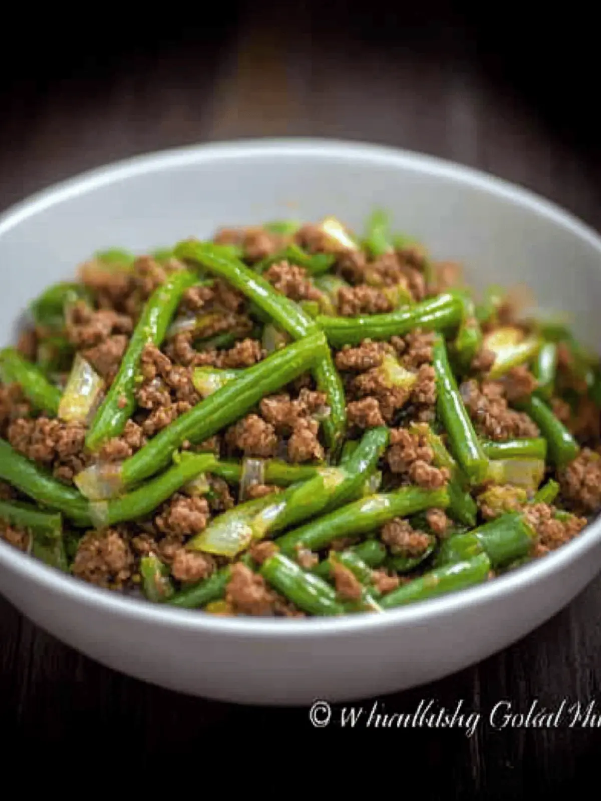 Savory Sauteed Green Beans with Ground Beef in 30 Minutes 2 Sauteed Green Beans with Ground Beef
