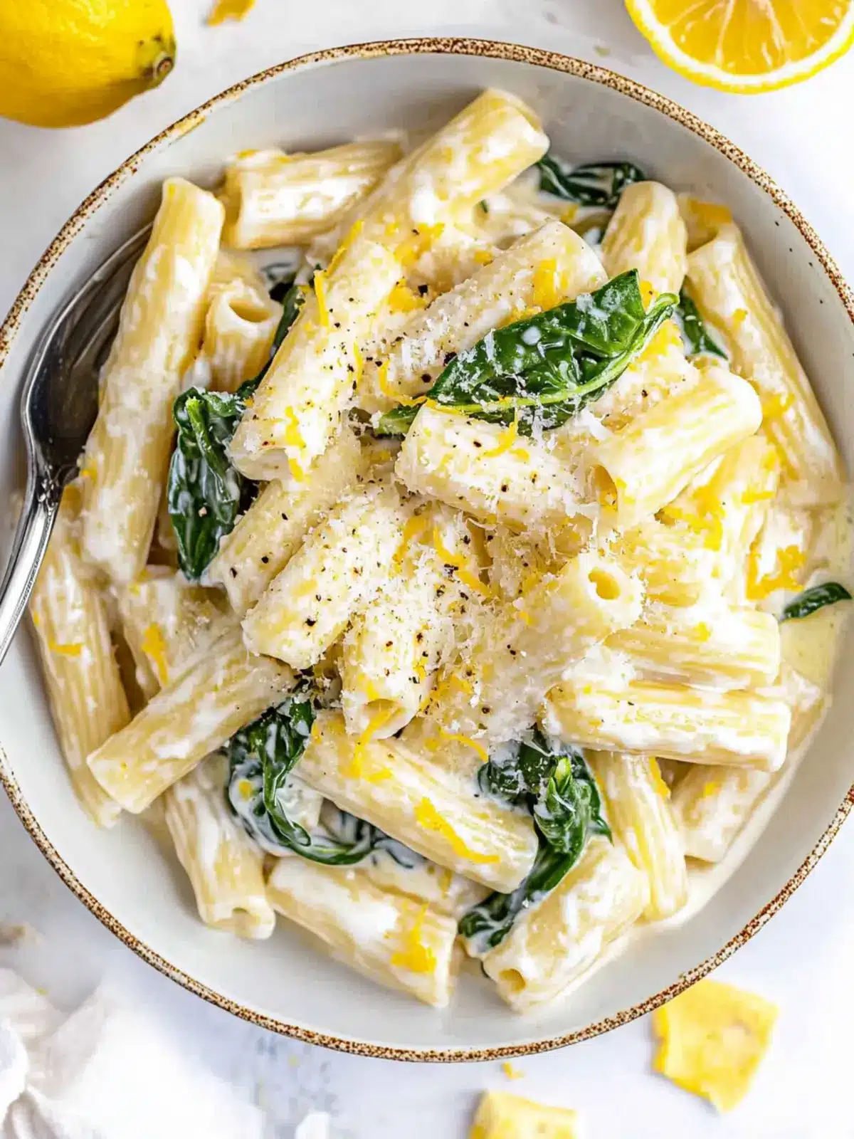 Creamy Lemon Ricotta Pasta for a Zesty Dinner Delight 3 Lemon Ricotta Pasta