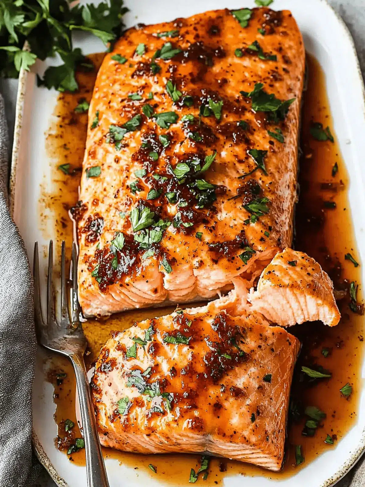Brown Sugar Soy Sauce Salmon (Easy Baked Recipe)