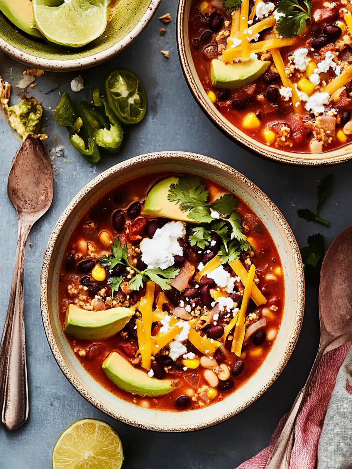 Vegetarian Tortilla Soup
