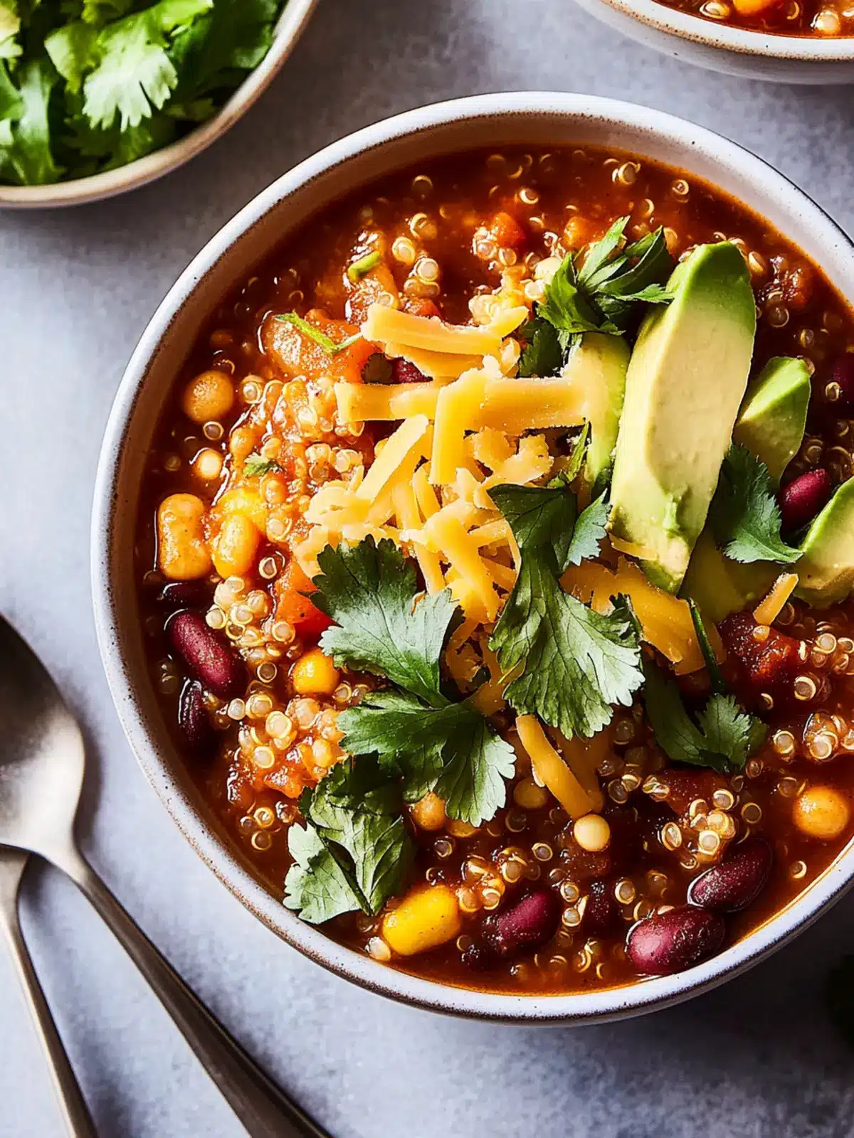 Slow-Cooker Quinoa Chili