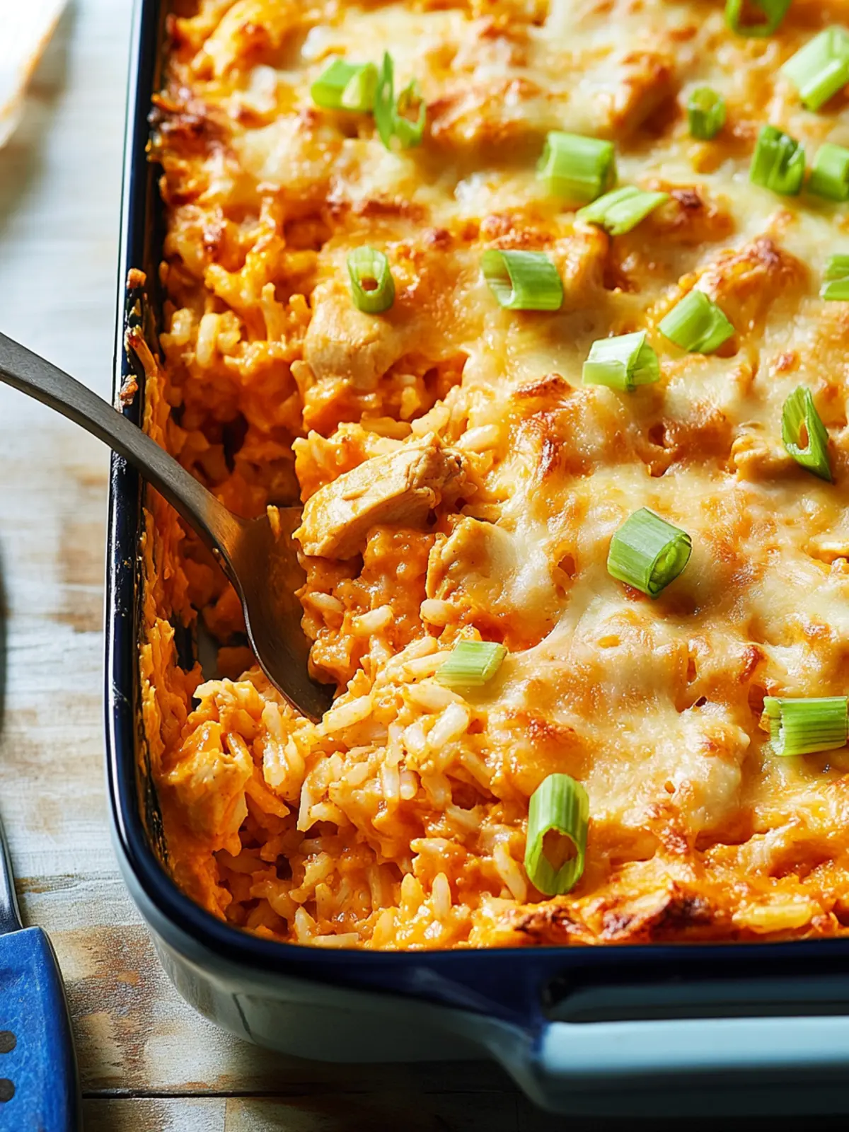 Buffalo Chicken & Rice Casserole: Easy Comfort Food Delight 4 Buffalo Chicken & Rice Casserole