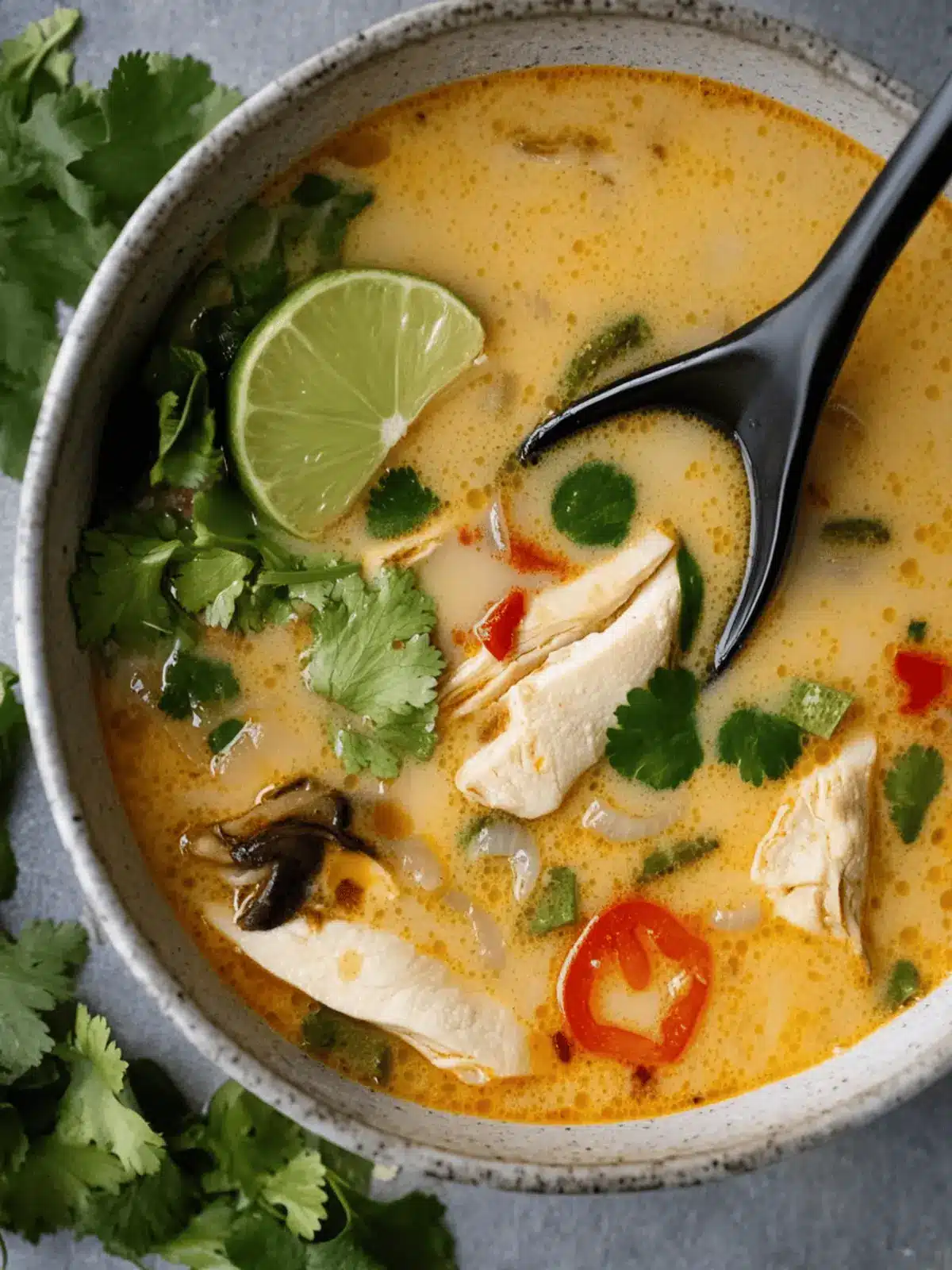 Savory Tom Kha Gai: Quick Thai Coconut Soup Delight 3 Tom Kha Gai