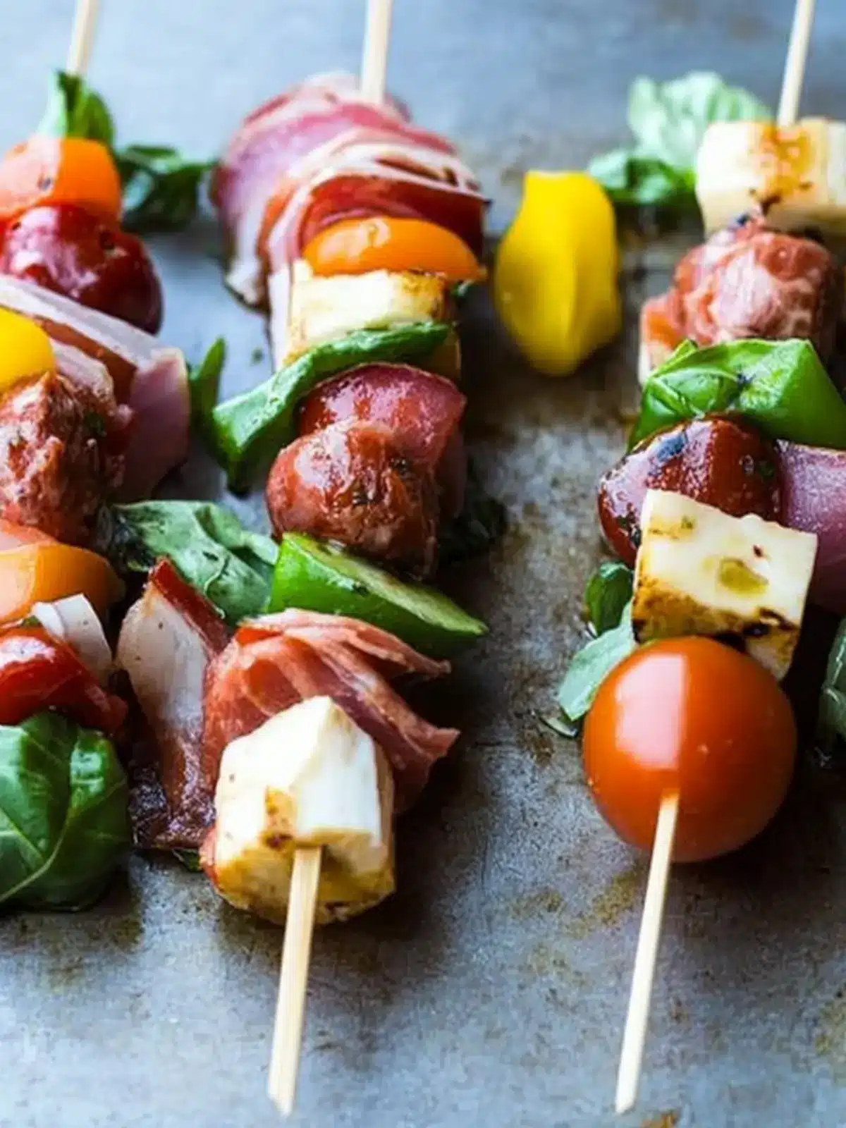 Delicious Antipasto Skewers: Your Perfect Party Appetizer 2 Antipasto Skewers