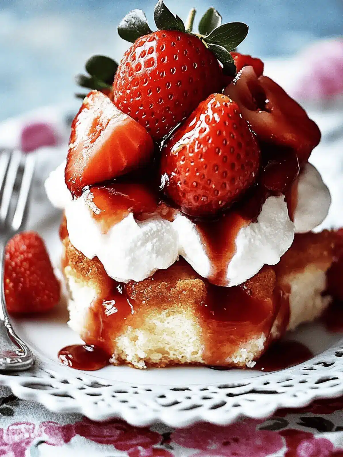 Balsamic-Infused Strawberry Shortcake for Effortless Elegance 2 Balsamic-Infused Strawberry Shortcake