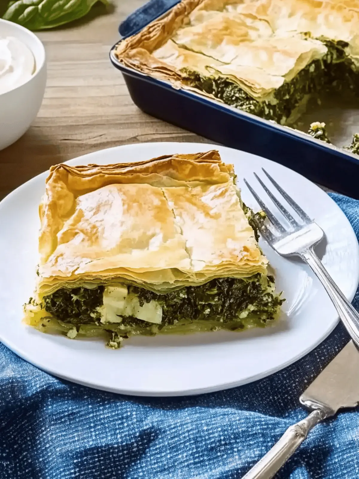 Spanakopita (Greek Spinach Pie)