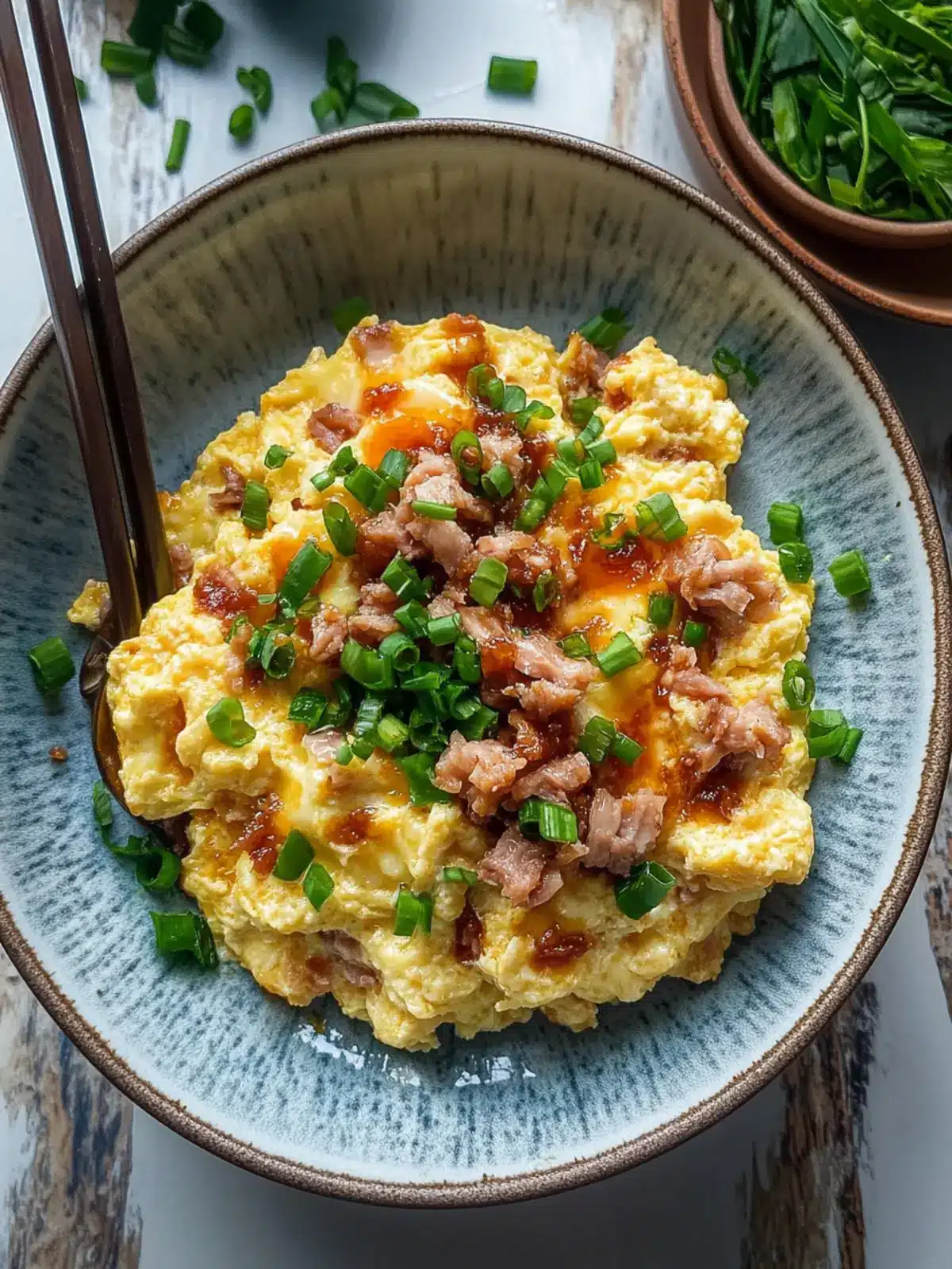 Savory Chinese Scrambled Eggs with BBQ Pork Delight Made Easy 4 Savory Chinese Scrambled Eggs with BBQ Pork Delight