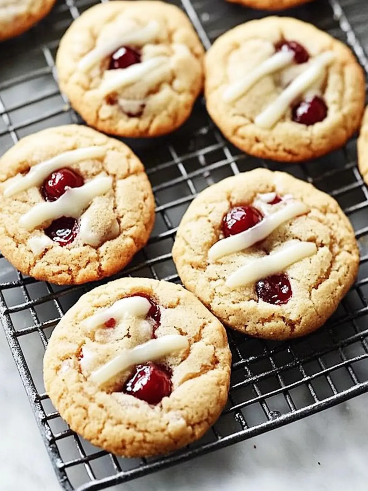 Cherry Almond Cookies
