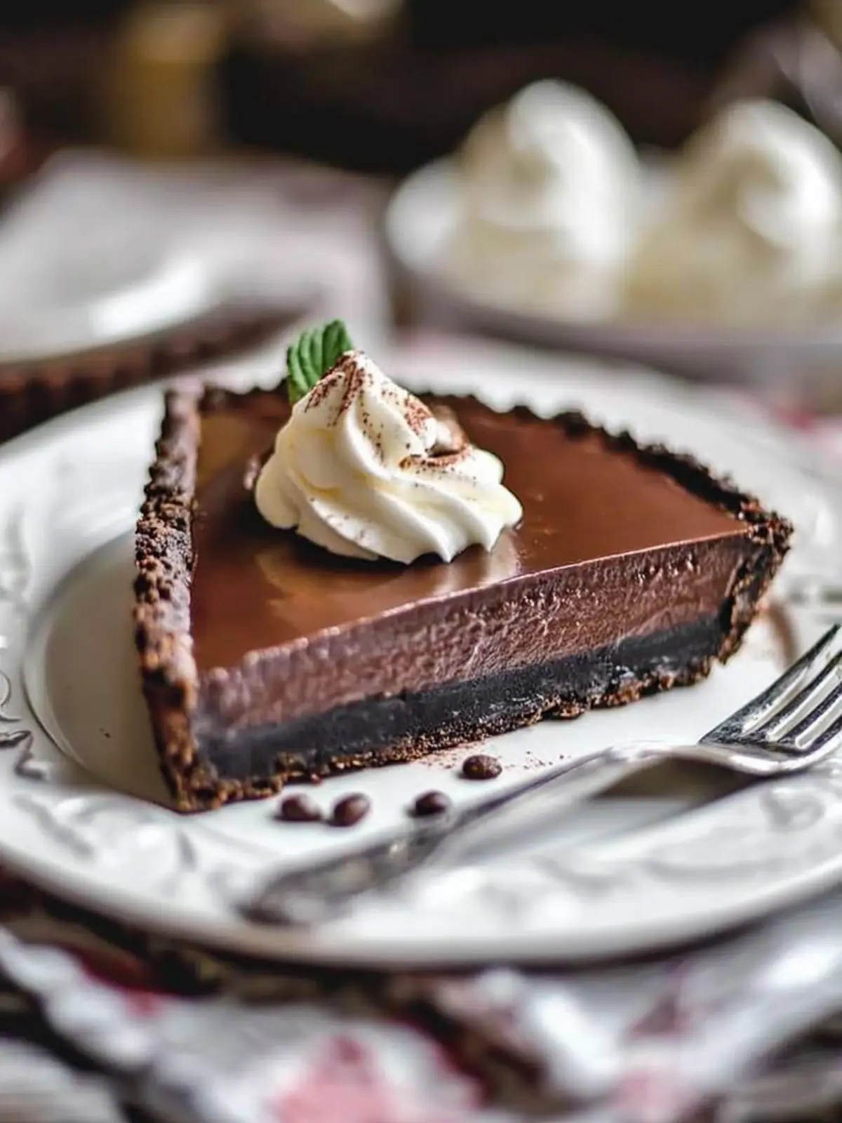 Espresso Ganache Tart