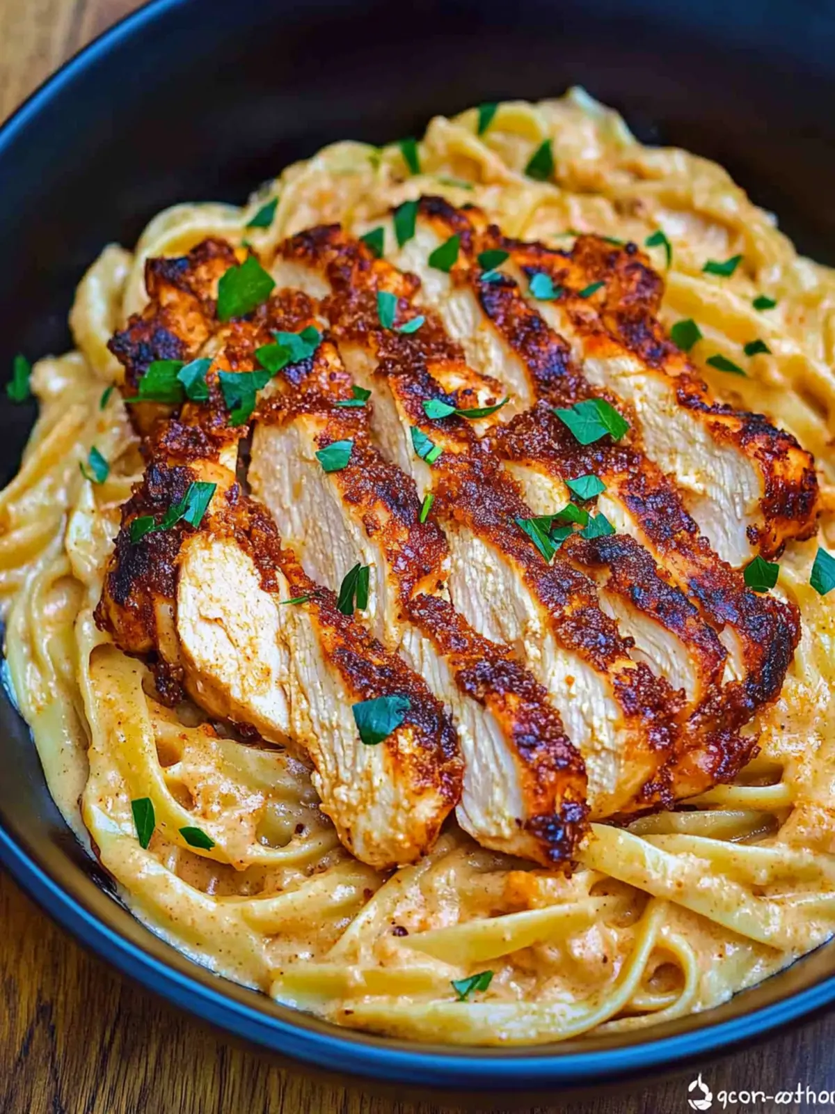 Creamy Garlic Parmesan Chicken Pasta Recipe
