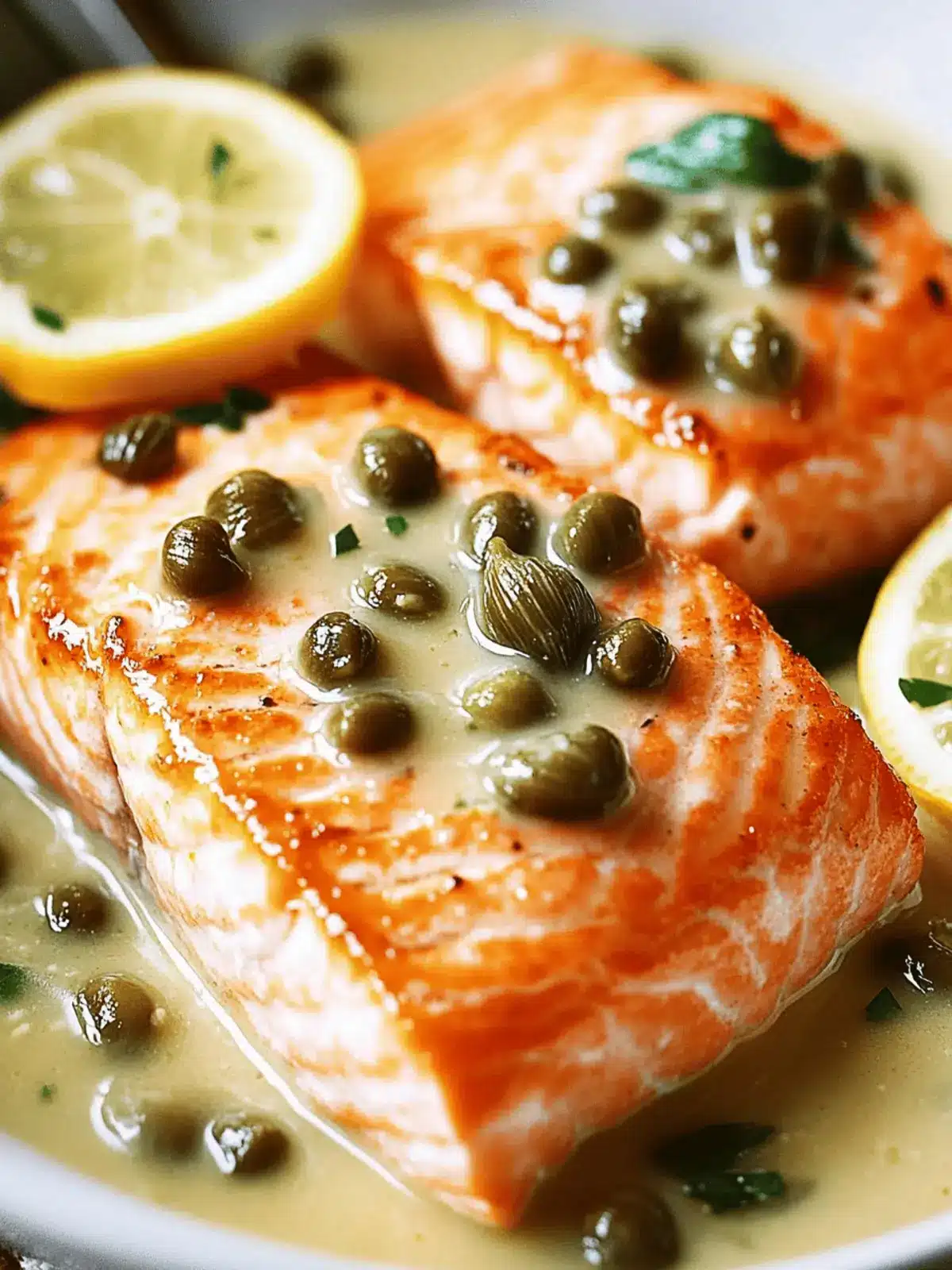 Pan-Seared Salmon in Lemon-Caper Sauce: Quick & Delicious! 3 Pan-Seared Salmon in Lemon-Caper Sauce