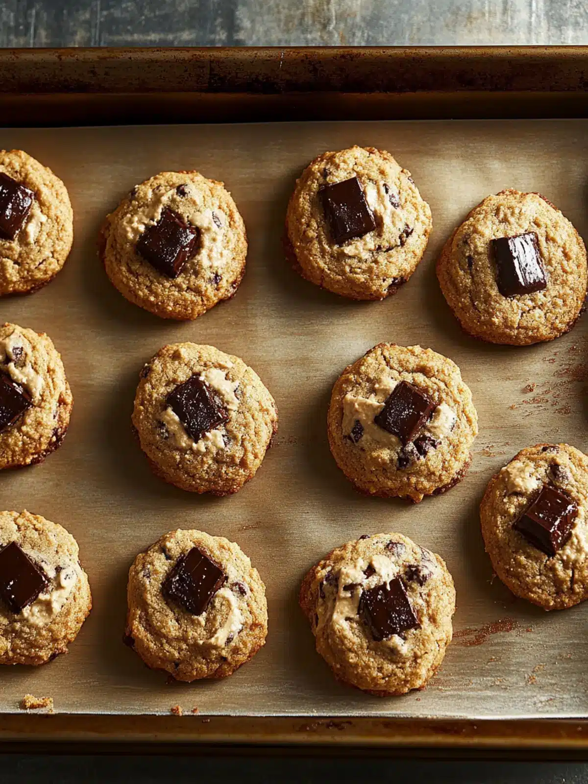 Banana Bread-Chocolate Chunk Cookies