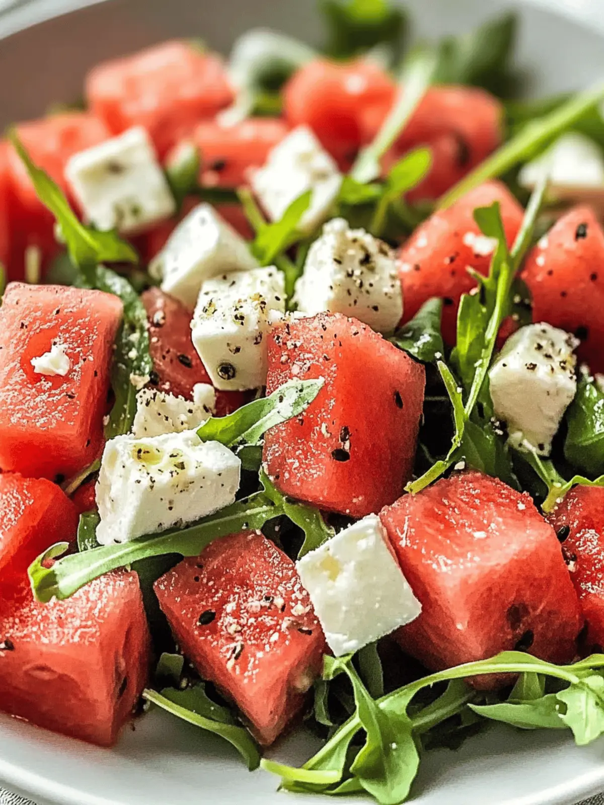 Zesty Watermelon Salad with Feta for Ultimate Summer Refreshment 2 Watermelon Salad