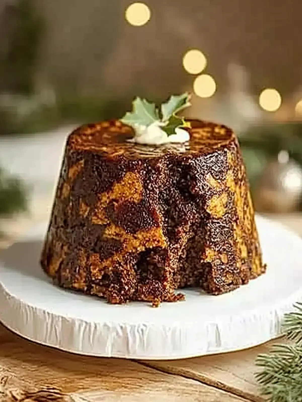 Vegan Christmas pudding