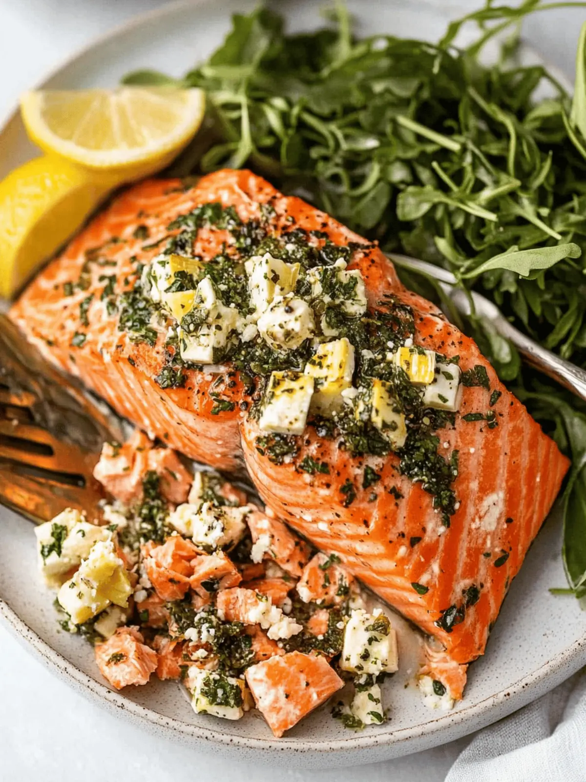Delicious Greek Salmon with Lemon and Fresh Herbs in 20 Minutes 2 Greek Salmon