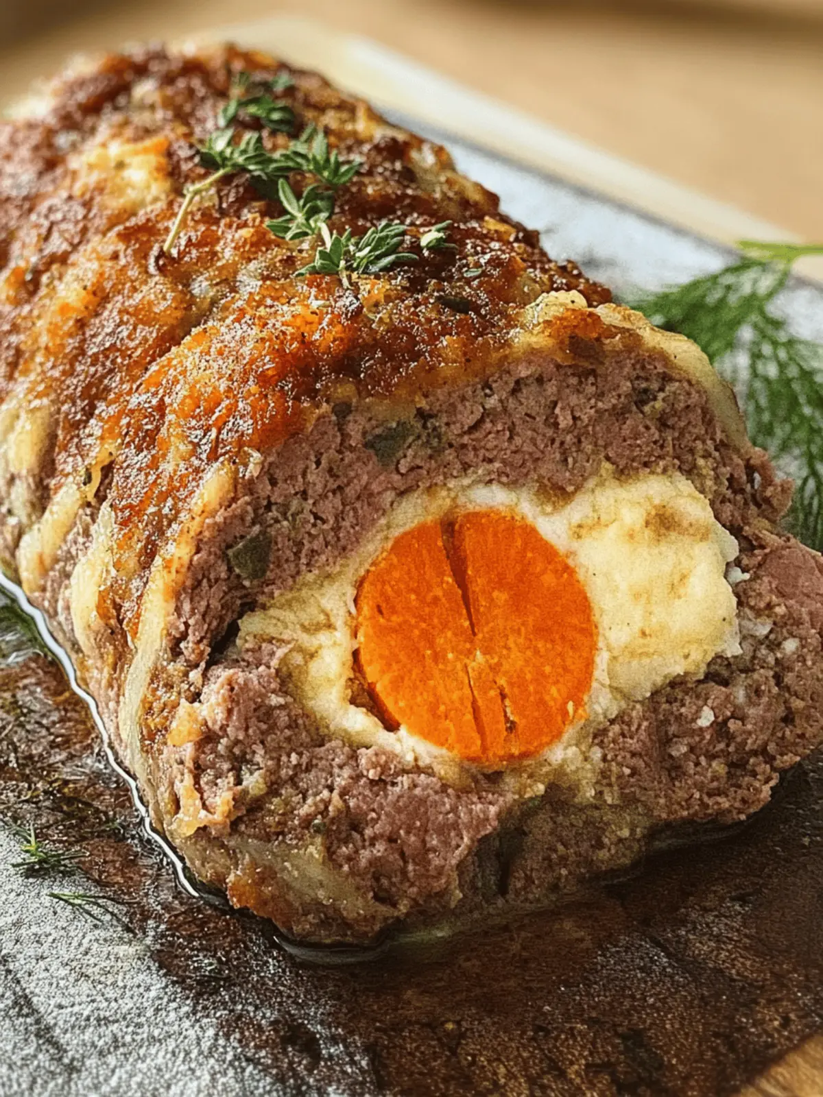 Hungarian stuffed meatloaf (StefÃ¡nia vagdalt)
