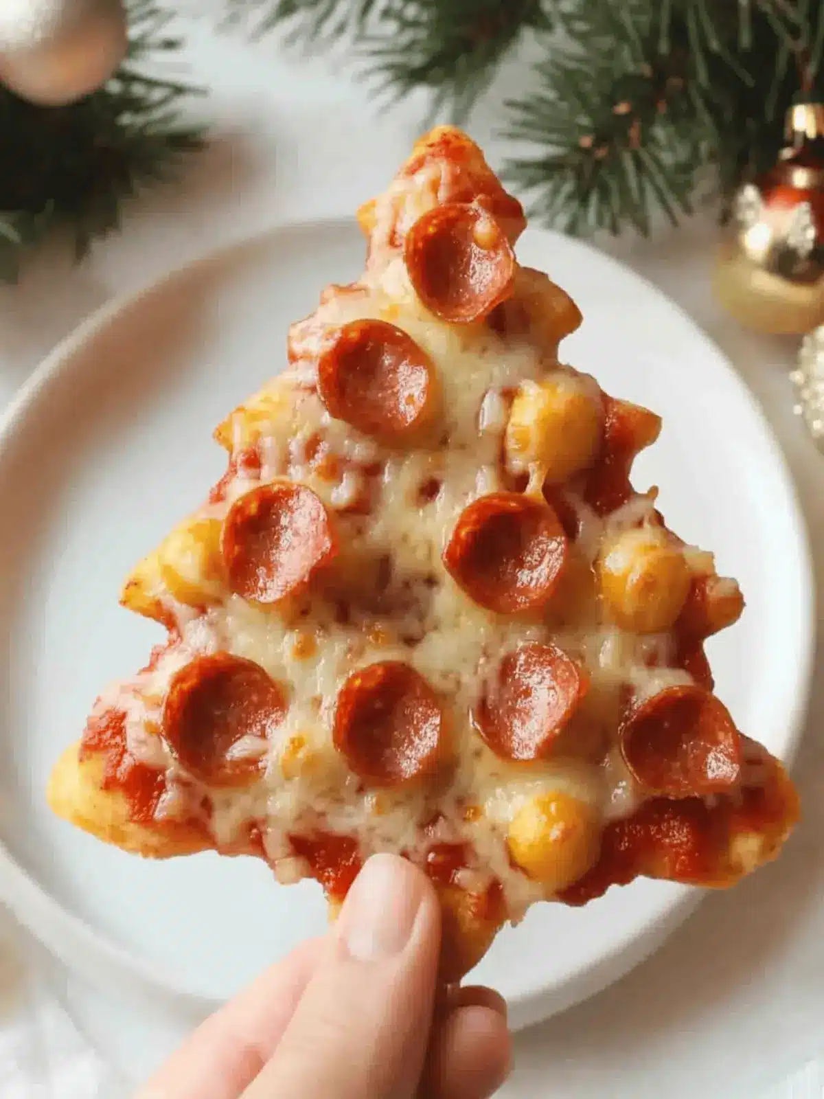 This Christmas Tree Pizza Is A Cute Christmas Dinner For Kids 4 This Christmas Tree Pizza Is A Cute Christmas Dinner For Kids