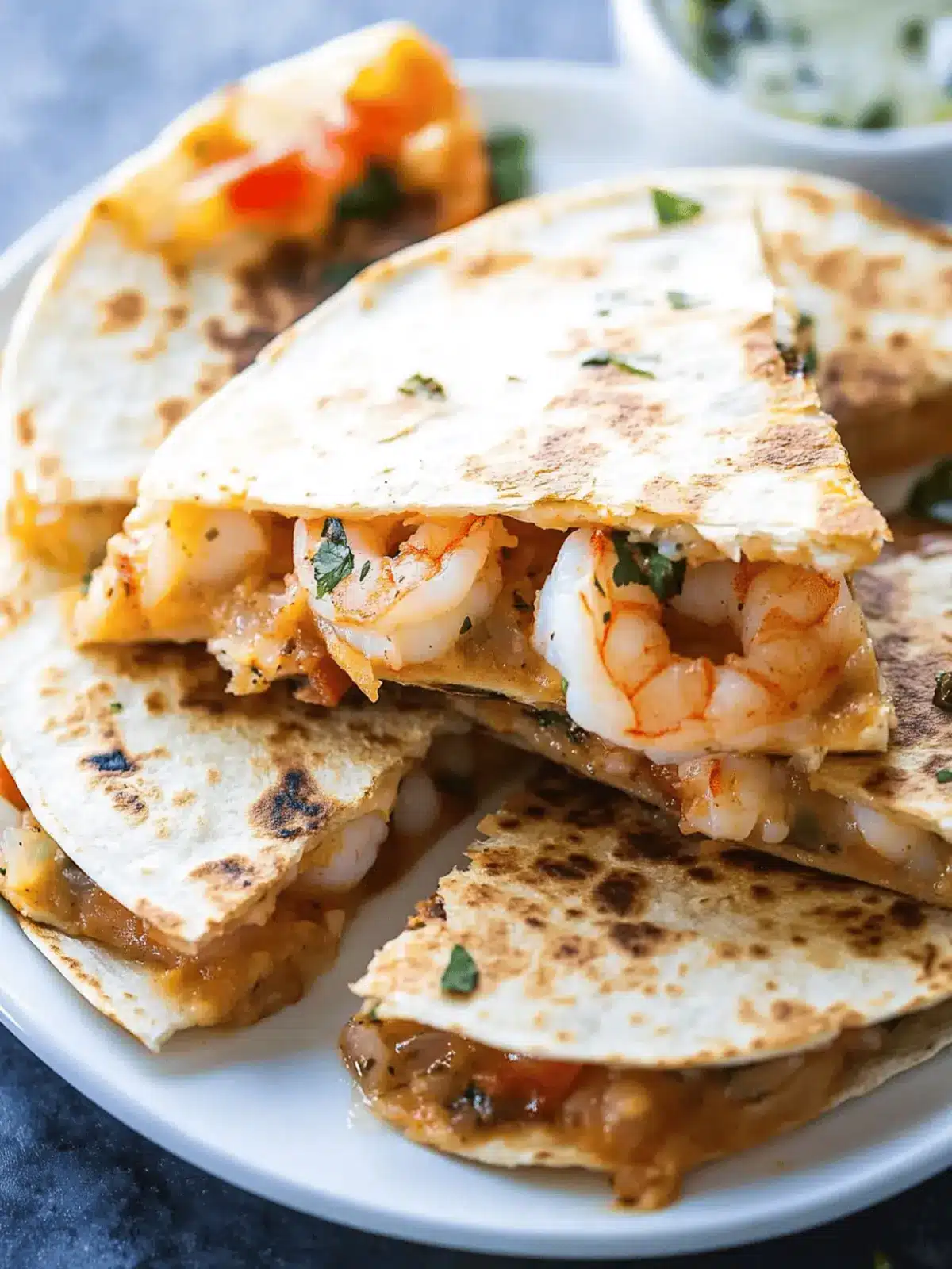 The Best Shrimp Quesadillas: Quick, Crispy, and Irresistible 2 The Best Shrimp Quesadillas