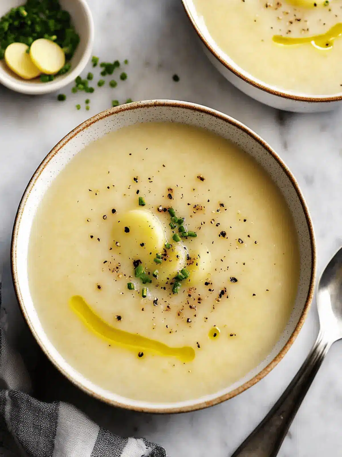 Creamy Potato Leek Soup: Cozy Up with This Comfort Classic 2 Potato Leek Soup