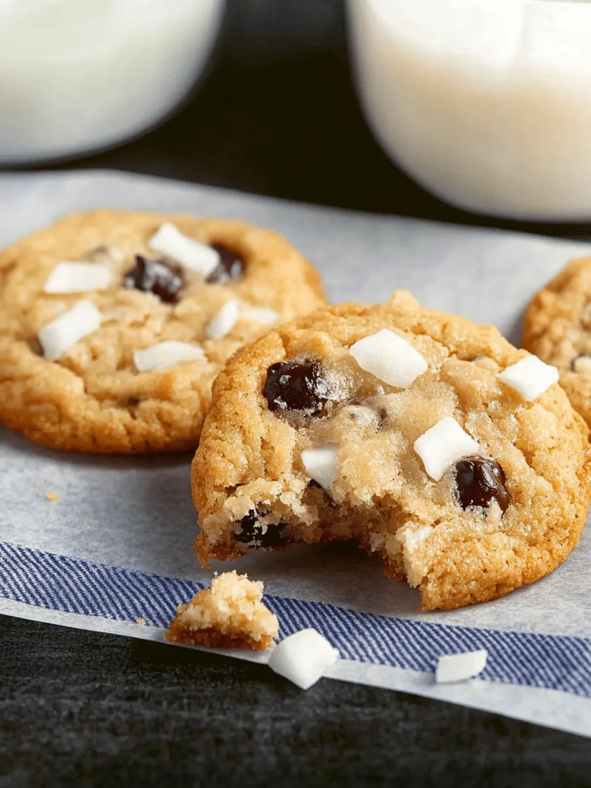 Tropical Coconut Chocolate Chip Cookies You ll Crave Daily 2 Coconut Chocolate Chip Cookies