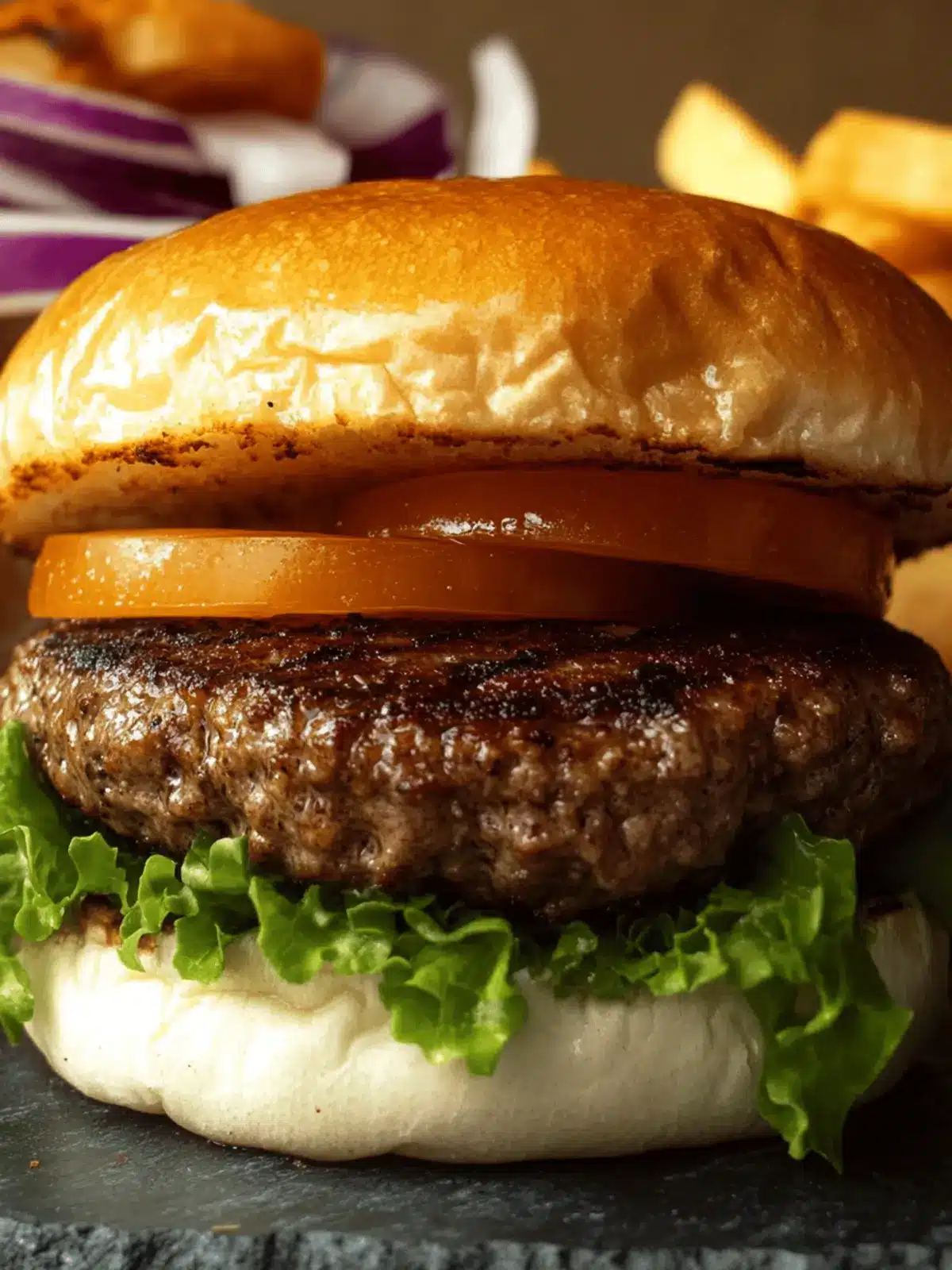 Juicy Grilled Ranch-Style Beef Burgers Your New BBQ Favorite 4 Juicy Grilled Ranch-Style Beef Burgers