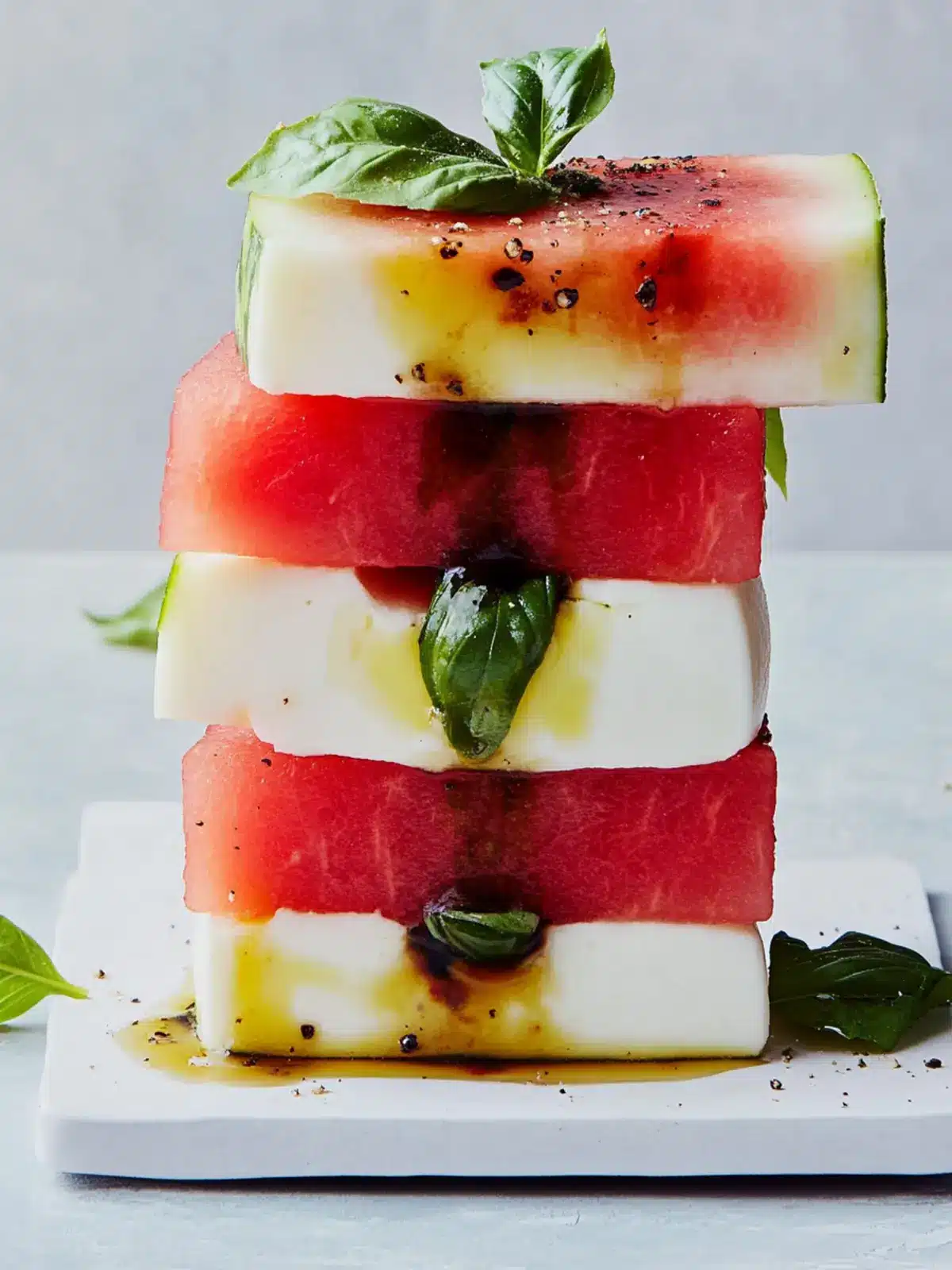 Watermelon Caprese