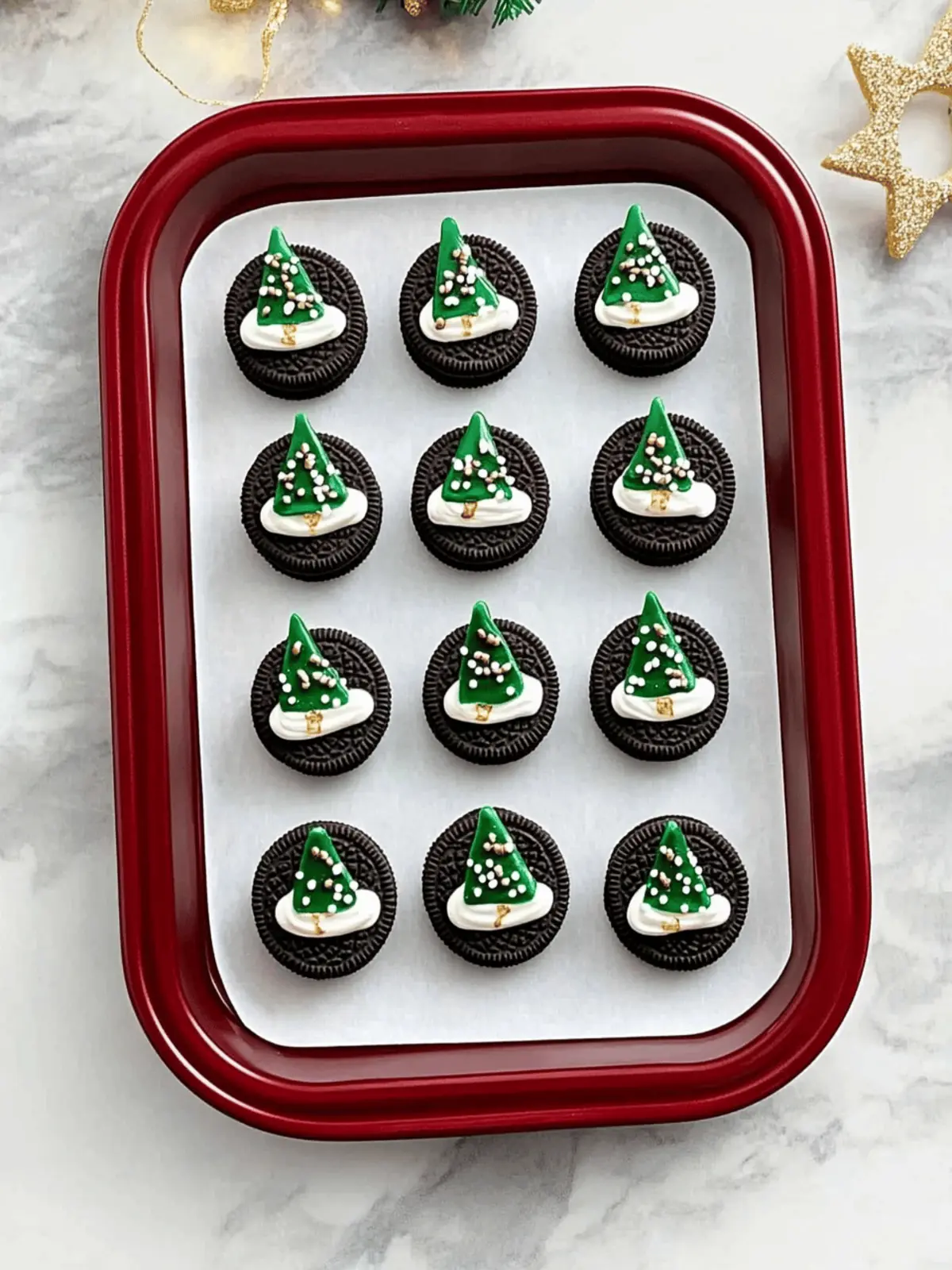 Deliciously Fun Oreo Christmas Trees for Holiday Cheer 2 Oreo Christmas Trees