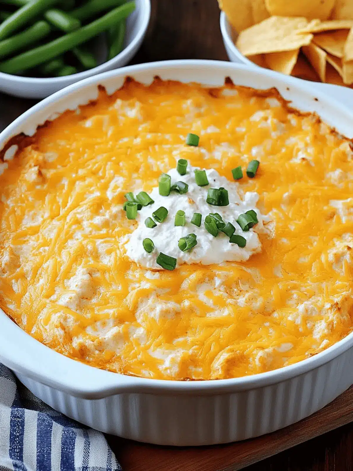 Creamy Baked Buffalo Chicken Dip with Cheddar Bliss Delight 4 Creamy Baked Buffalo Chicken Dip with Cheddar Bliss