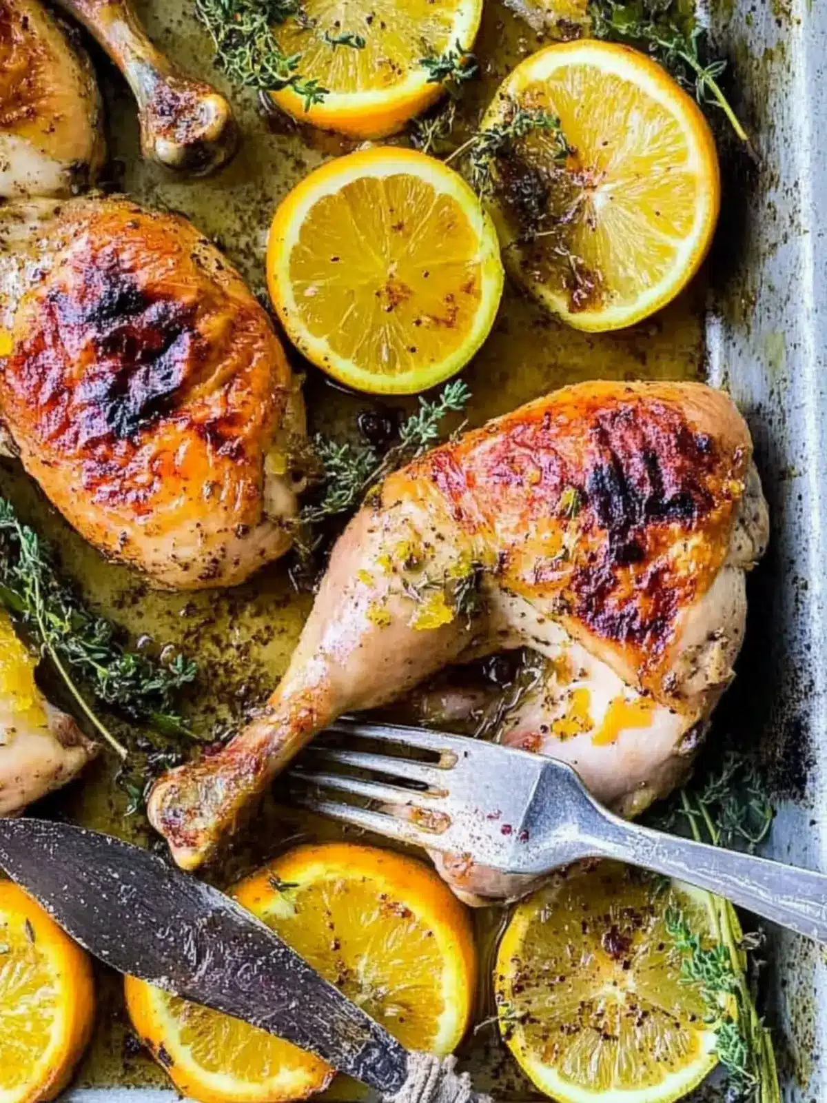 Roasted Chicken with Allspice and Citrus