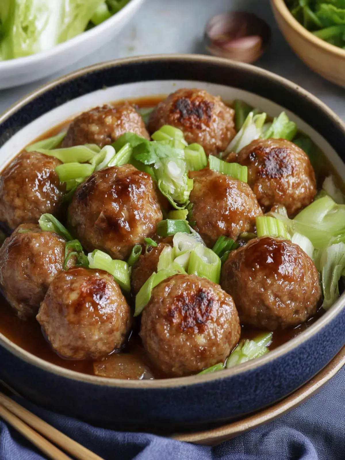 Lion s Head Meatballs (Shi Zi Tou, ç®å­å¤´)