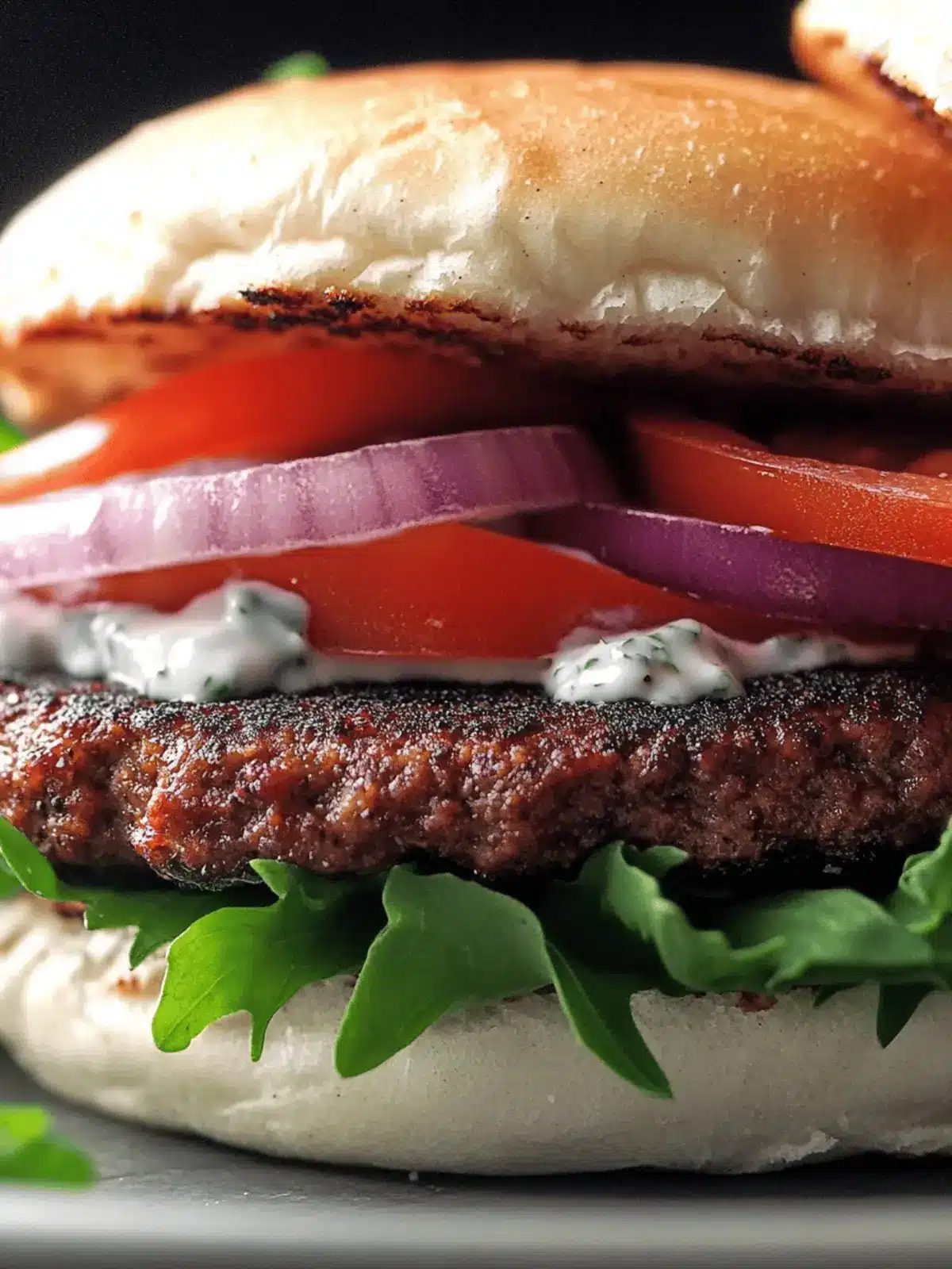 Savor Greek-Inspired Gyros Burgers with Creamy Tzatziki Sauce 3 Greek-Inspired Gyros Burgers with Tzatziki Sauce