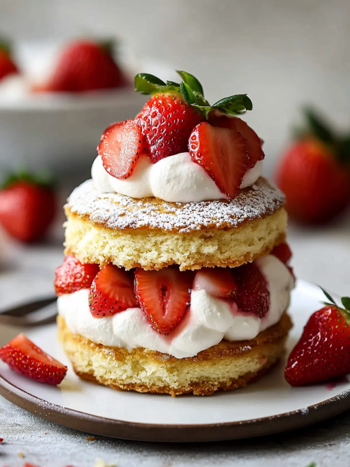 Easy Strawberry Shortcake