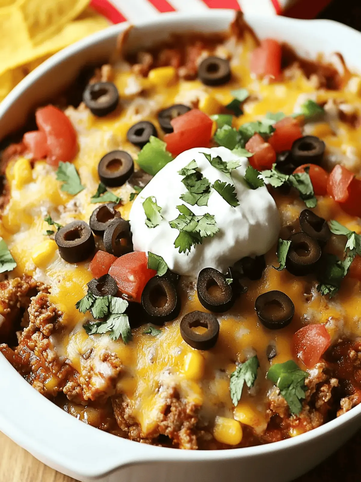 Delicious Mexican Taco Casserole: Your New Comfort Food Hero 3 Delicious Mexican Taco Casserole