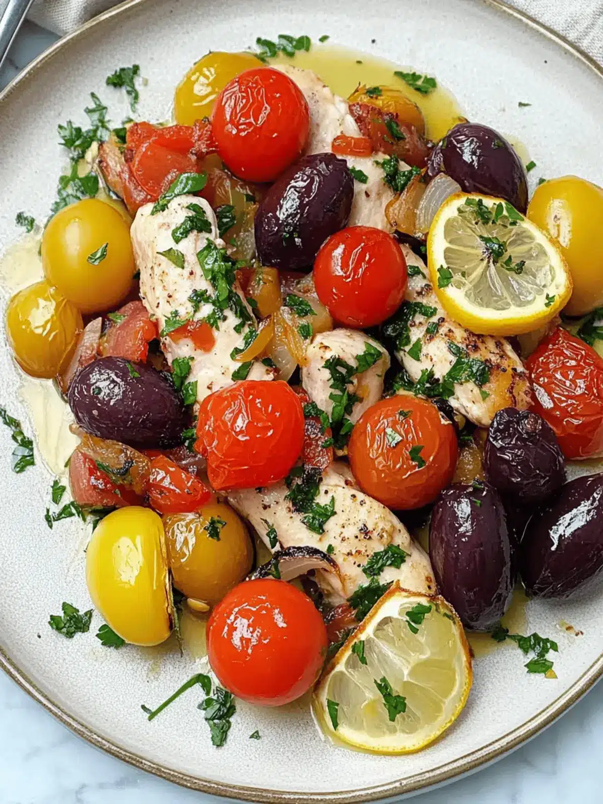 Easy Mediterranean Chicken Sheet Pan Dinner Recipe in 35 Minutes 3 Easy Mediterranean Chicken Sheet Pan Dinner Recipe
